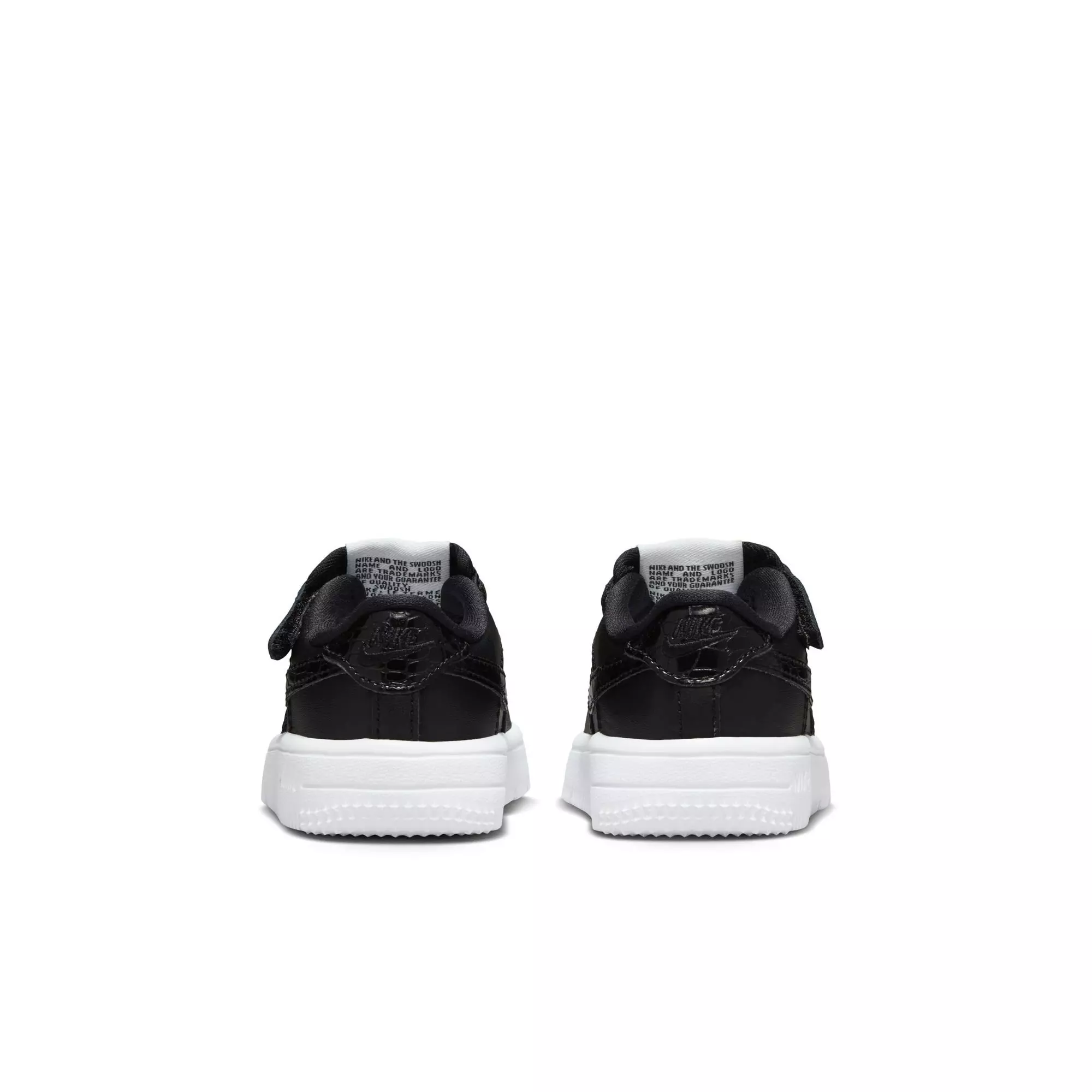 Nike Air Force 1 Low EasyOn "Black/White" Toddler Kids' Shoe - BLACK