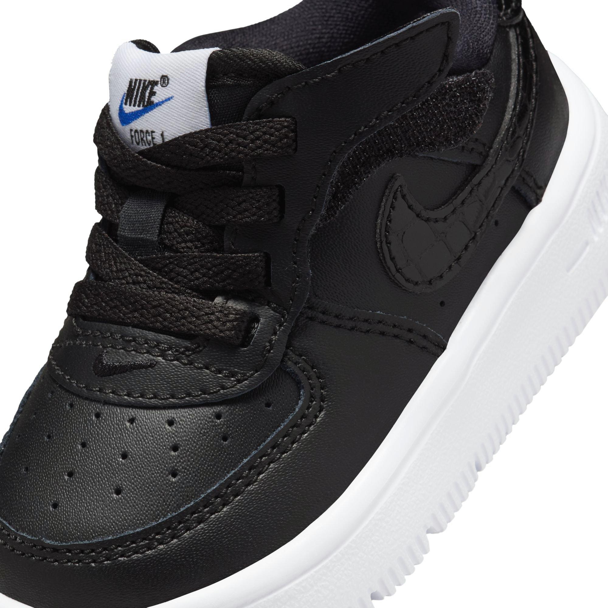 Nike Air Force 1 Low EasyOn Toddler Kids' Black/White Shoe