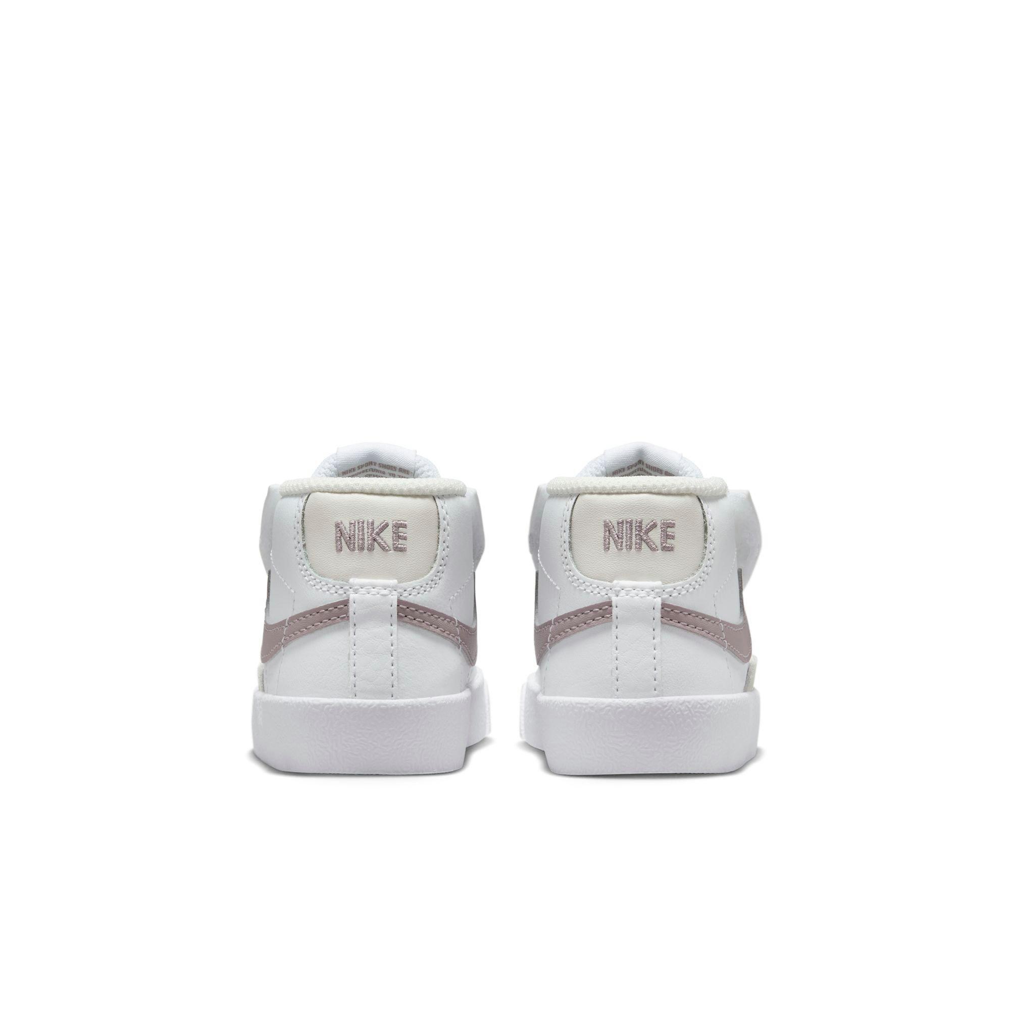 Nike Blazer Mid '77 "White/Lt Violet Ore/Phantom" Toddler Girls' Shoe