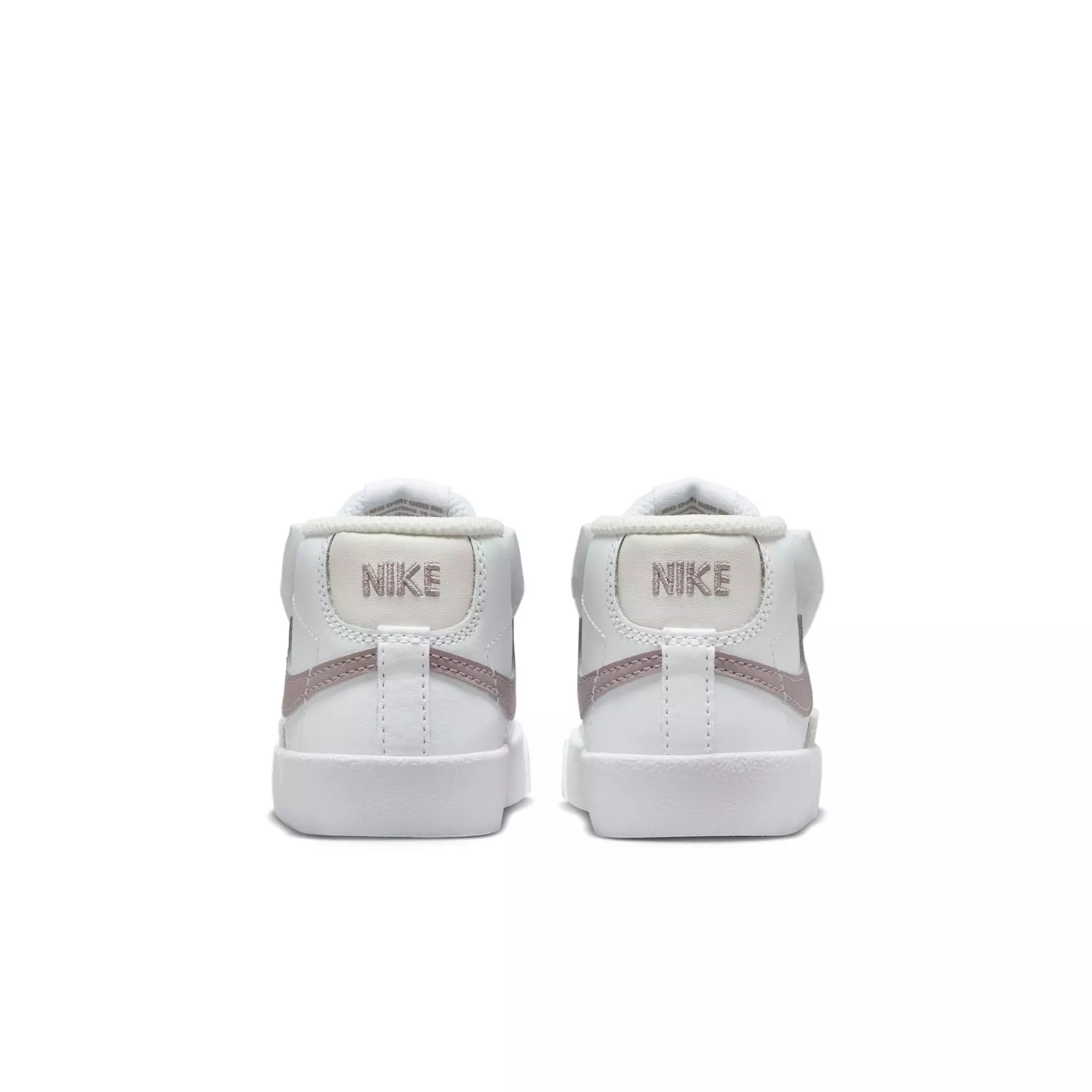 Nike Blazer Mid '77 "White/Lt Violet Ore/Phantom" Toddler Girls' Shoe - WHITE/PURPLE