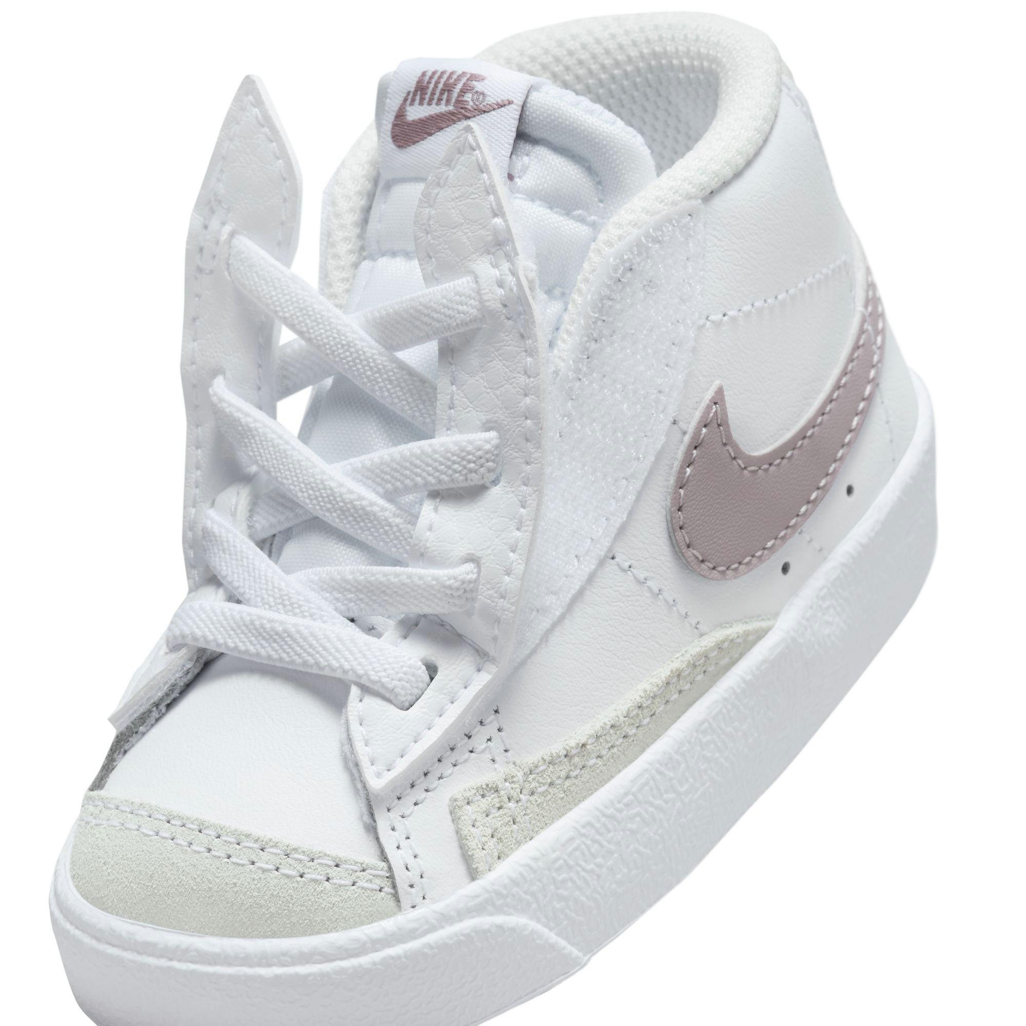 Nike Blazer Mid '77 "White/Lt Violet Ore/Phantom" Toddler Girls' Shoe