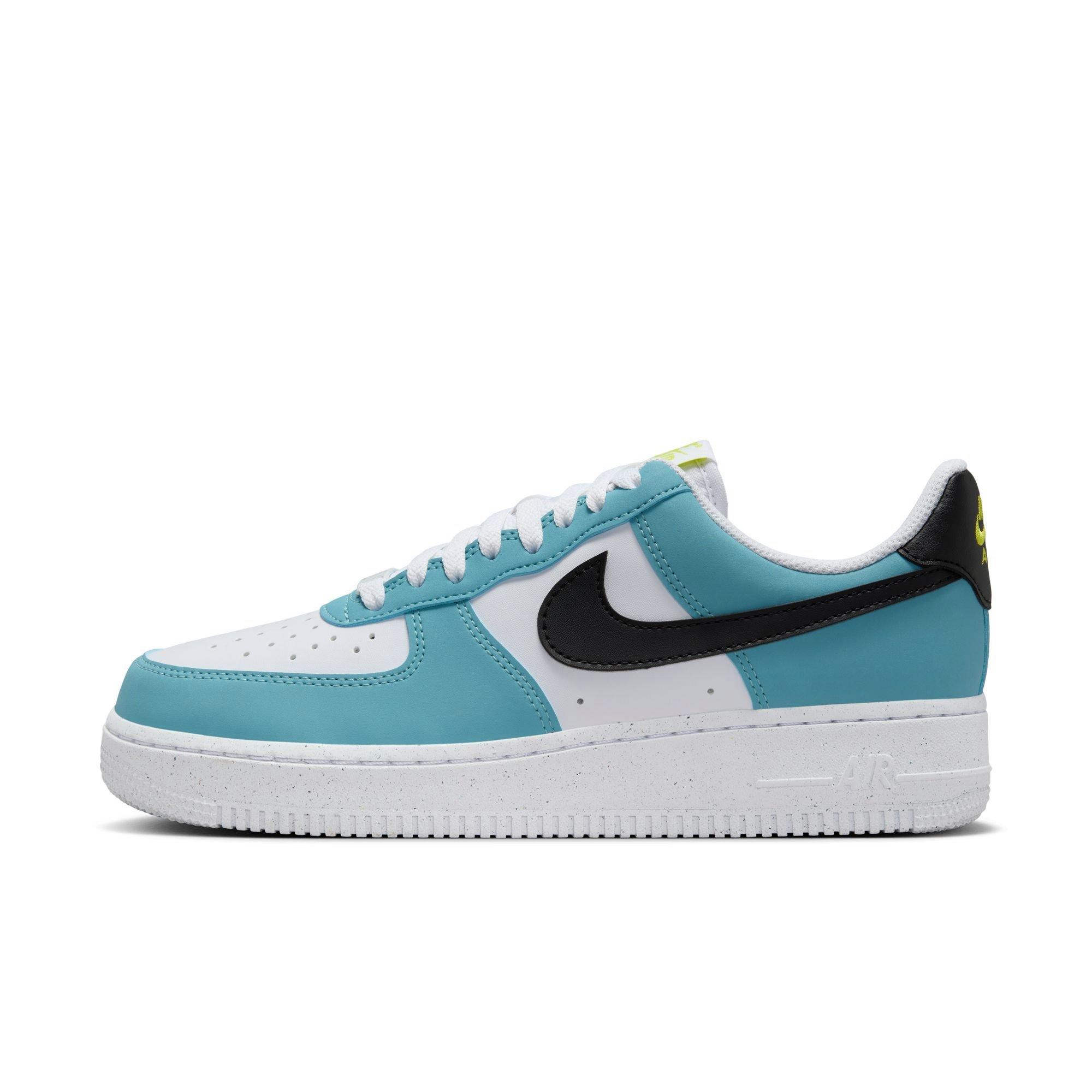 Nike Air Force 1 '07 Next Nature "Denim Turq/Black/White/Cyber" Women's Shoe - TURQ/WHITE Thumbnail View 3