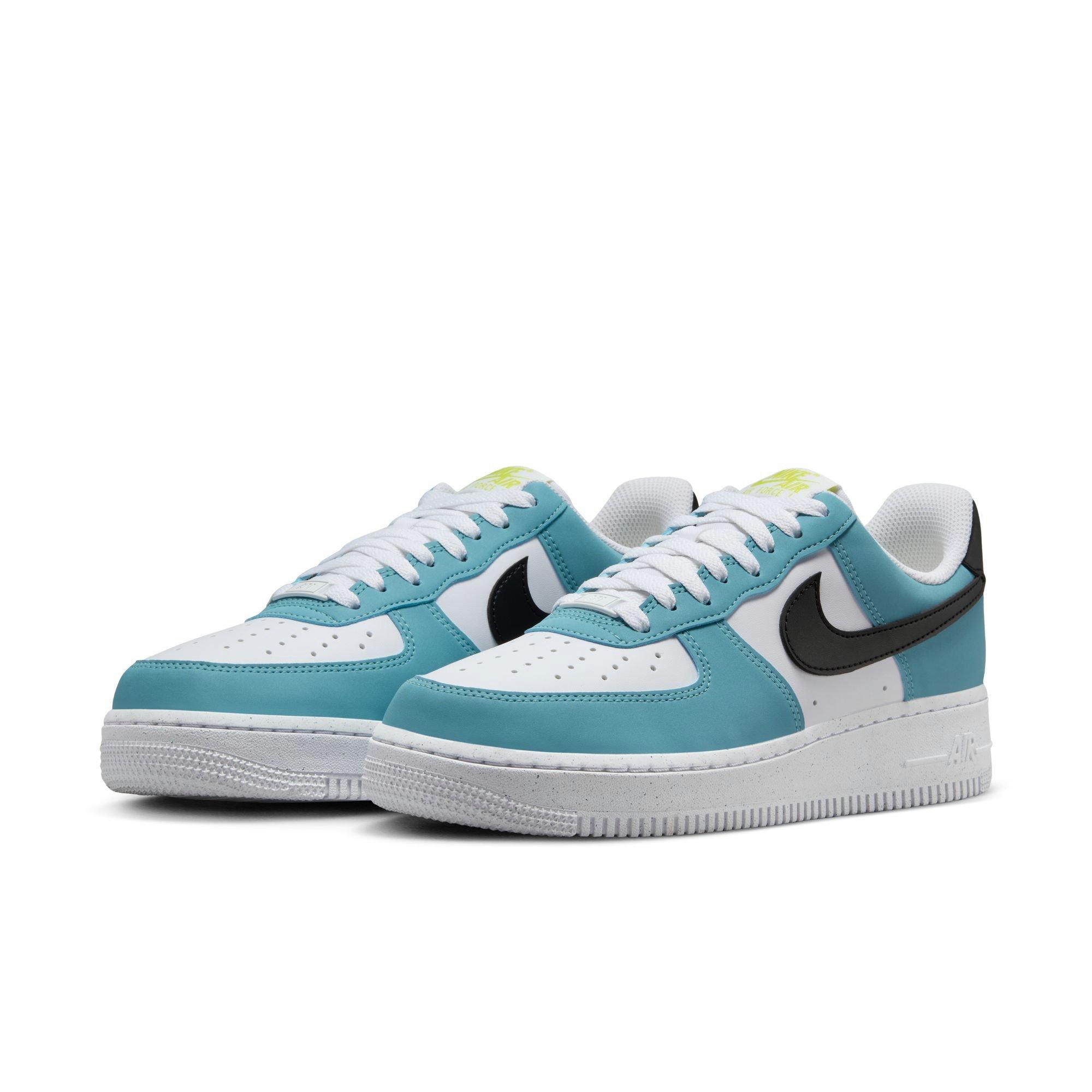 Nike Air Force 1 '07 Next Nature "Denim Turq/Black/White/Cyber" Women's Shoe - TURQ/WHITE Thumbnail View 5
