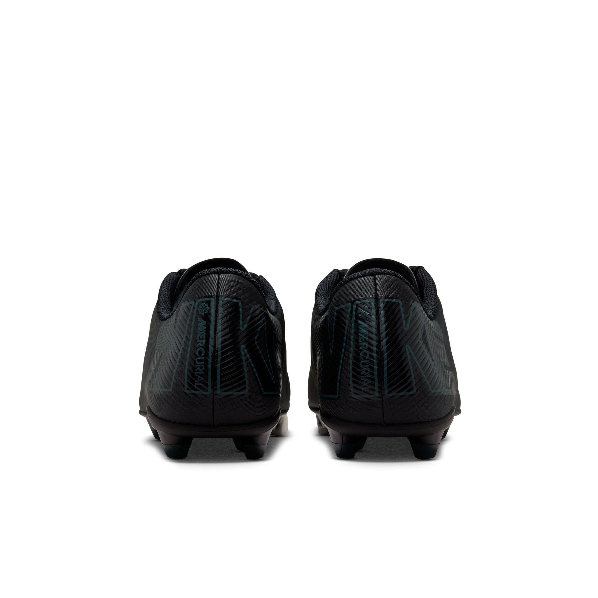 Nike Mercurial Vapor 16 Club FG/MG "Deep Jungle" Men's Soccer Cleat - BLACK/DEEP JUNGLE Thumbnail View 9