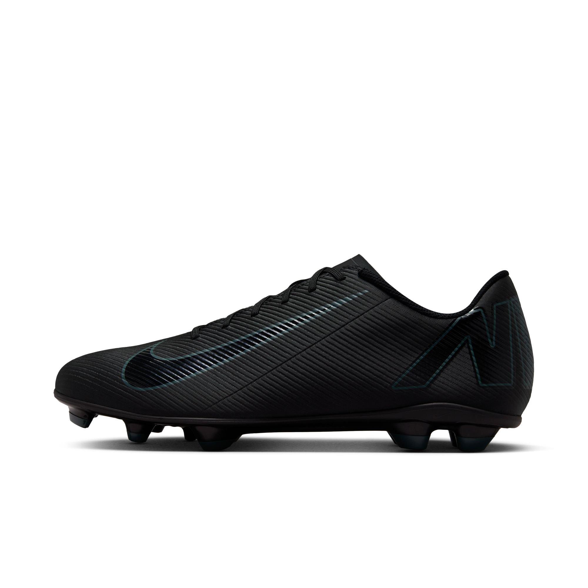 Nike Mercurial Vapor 16 Club FG/MG "Deep Jungle" Men's Soccer Cleat - BLACK/DEEP JUNGLE Thumbnail View 7