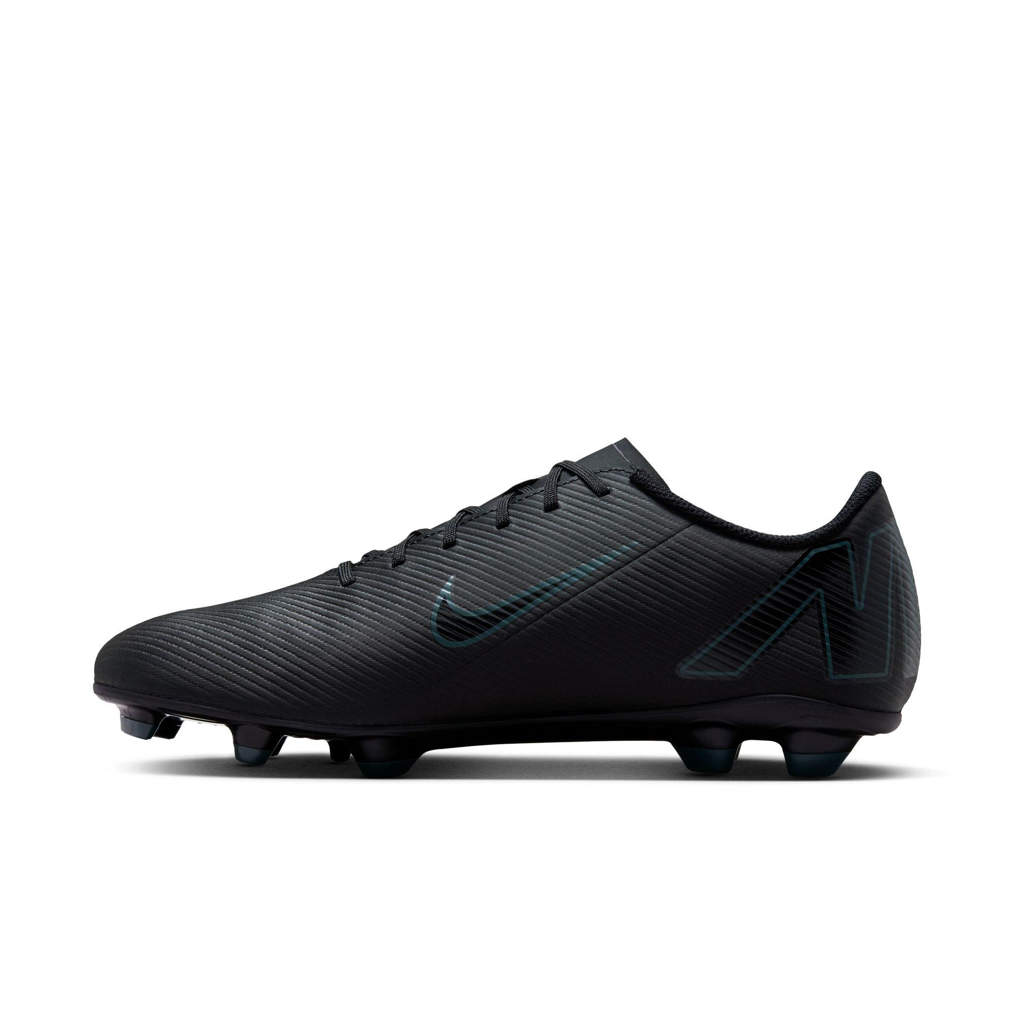 Nike Mercurial Vapor 16 Club FG/MG "Deep Jungle" Men's Soccer Cleat - BLACK/DEEP JUNGLE Thumbnail View 8