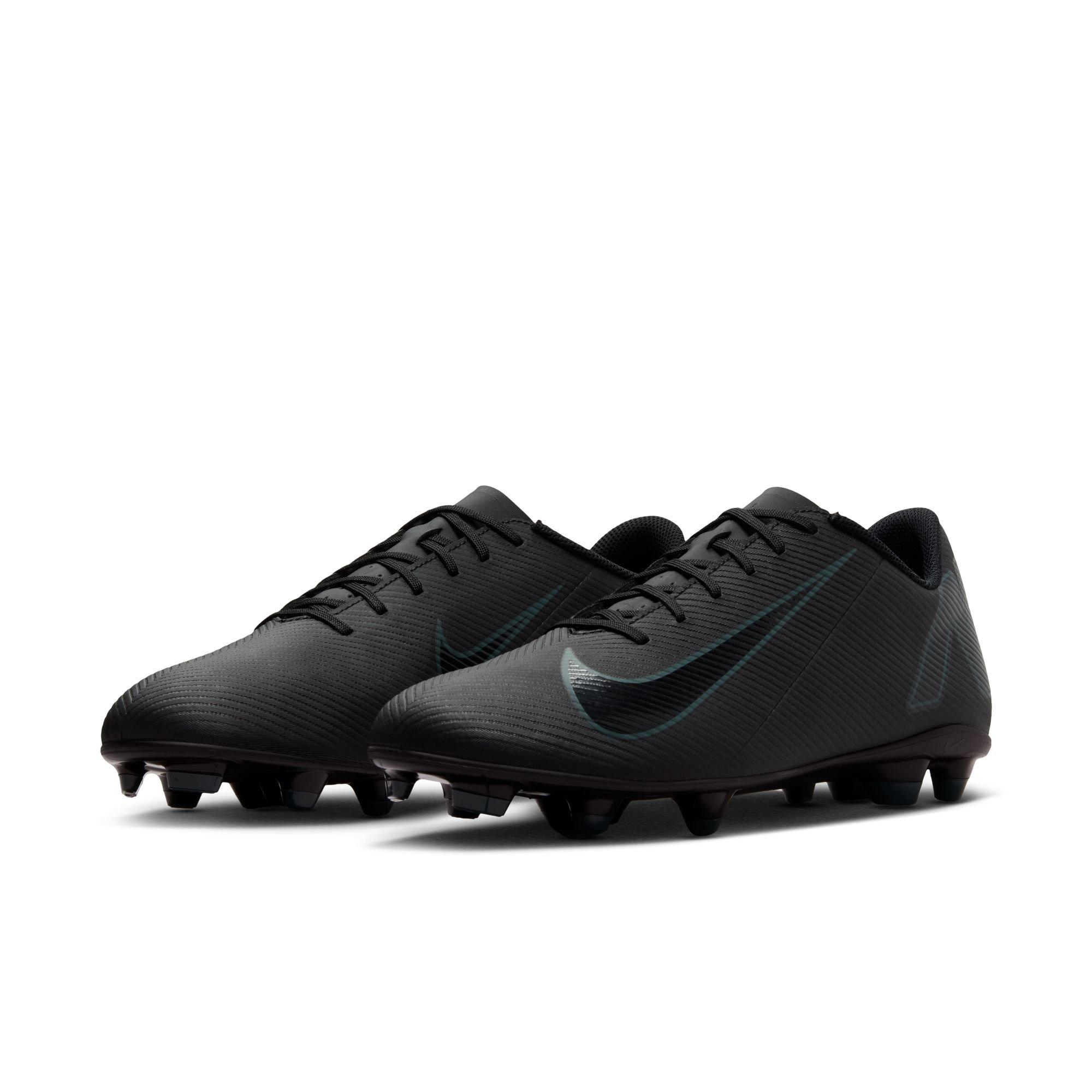 Nike Mercurial Vapor 16 Club FG/MG "Deep Jungle" Men's Soccer Cleat - BLACK/DEEP JUNGLE Thumbnail View 3