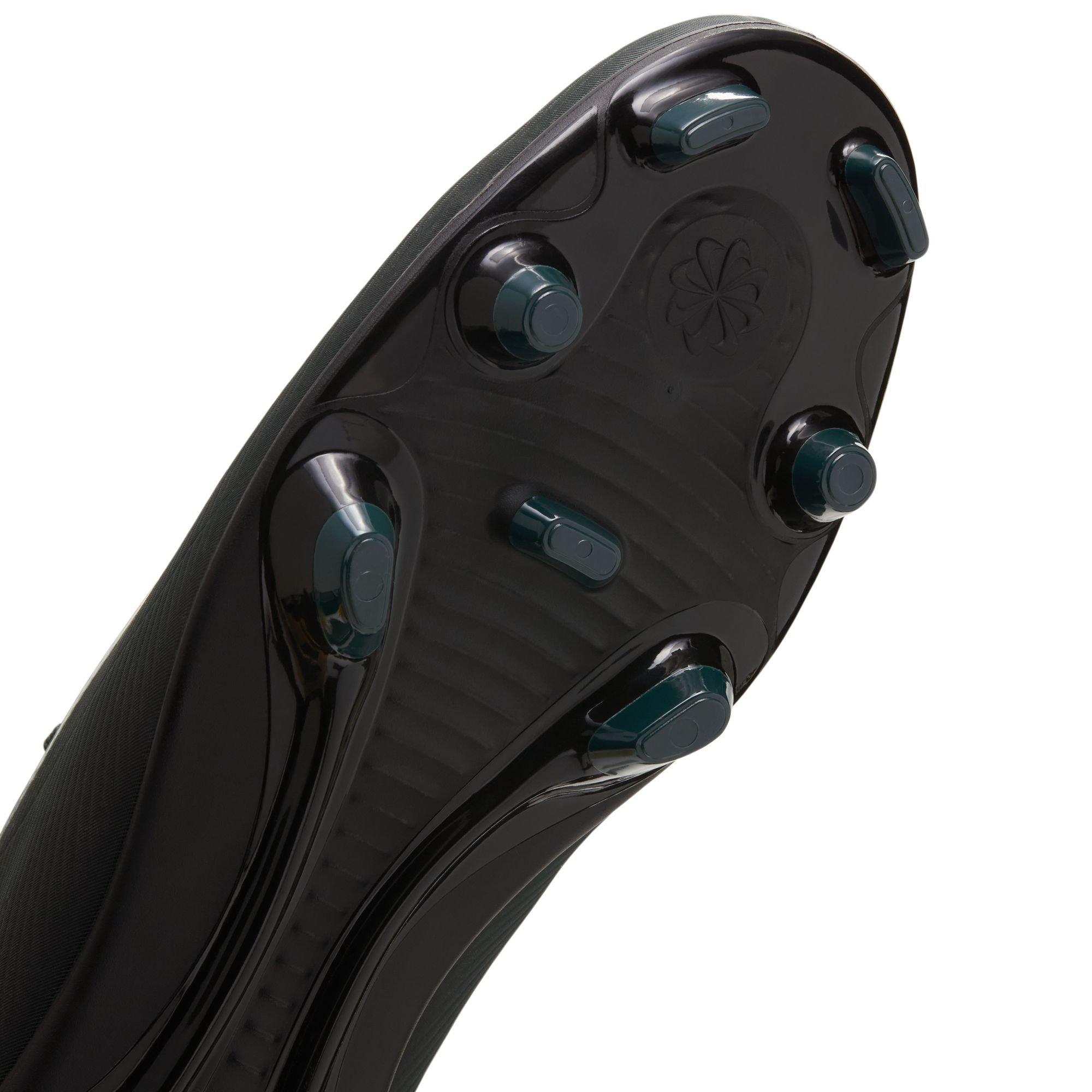 Nike Mercurial Vapor 16 Club FG/MG "Deep Jungle" Men's Soccer Cleat - BLACK/DEEP JUNGLE Thumbnail View 4