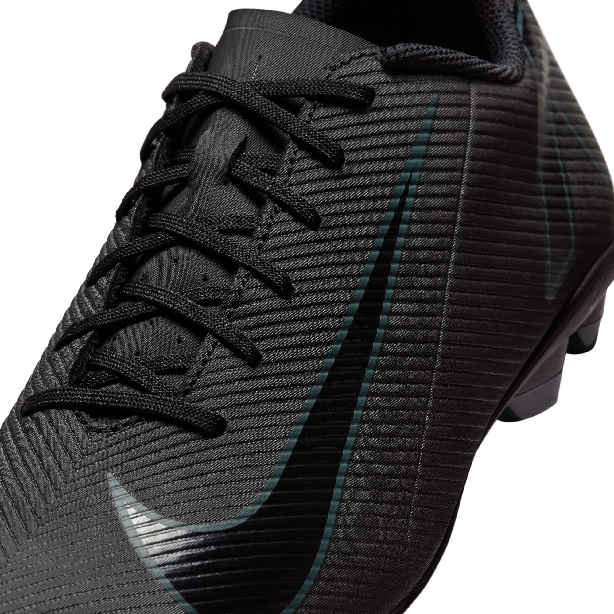 Nike Mercurial Vapor 16 Club FG/MG "Deep Jungle" Men's Soccer Cleat - BLACK/DEEP JUNGLE Thumbnail View 5