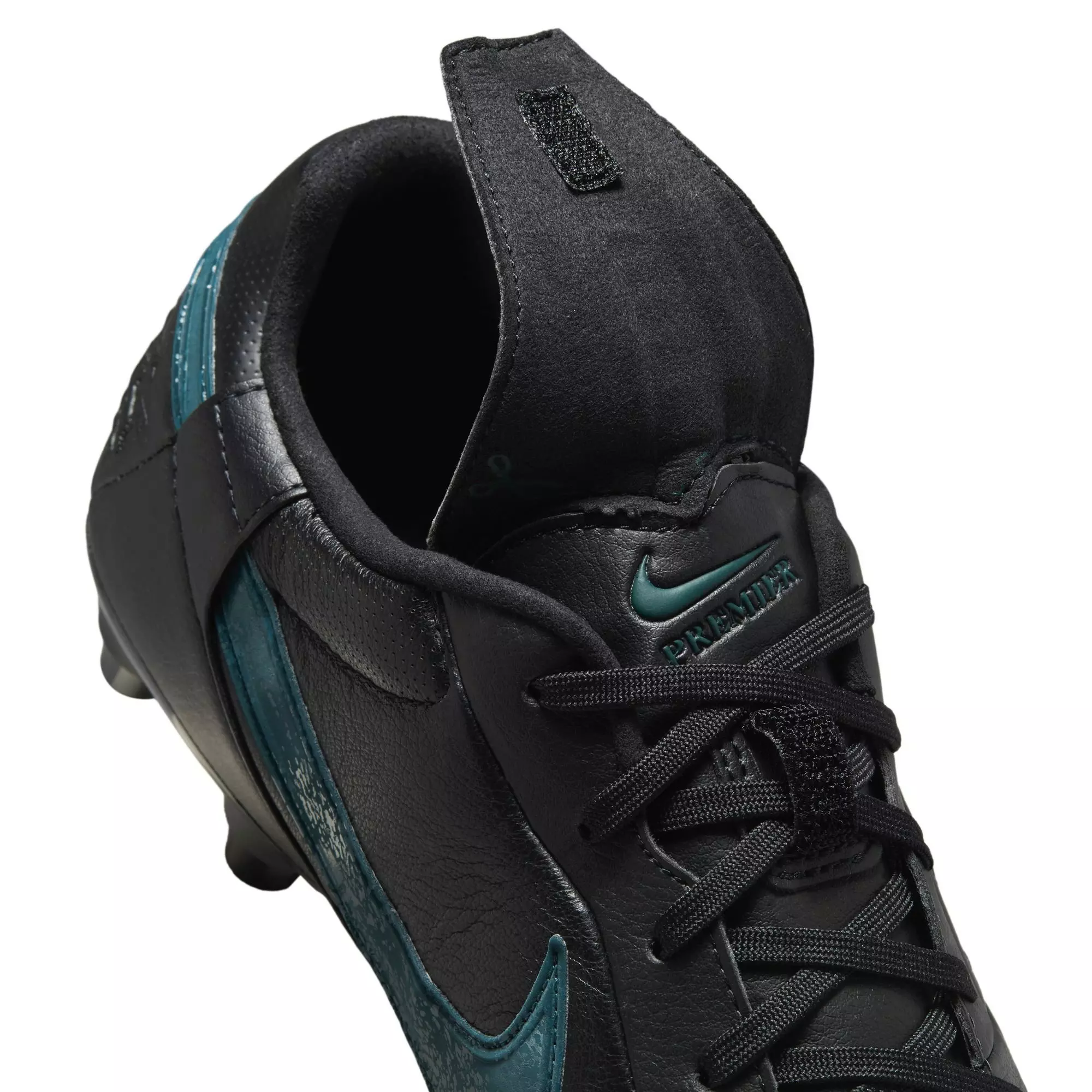 Nike Premier 3 FG Low Top "Black/Deep Jungle" Men's Soccer Cleat - BLACK