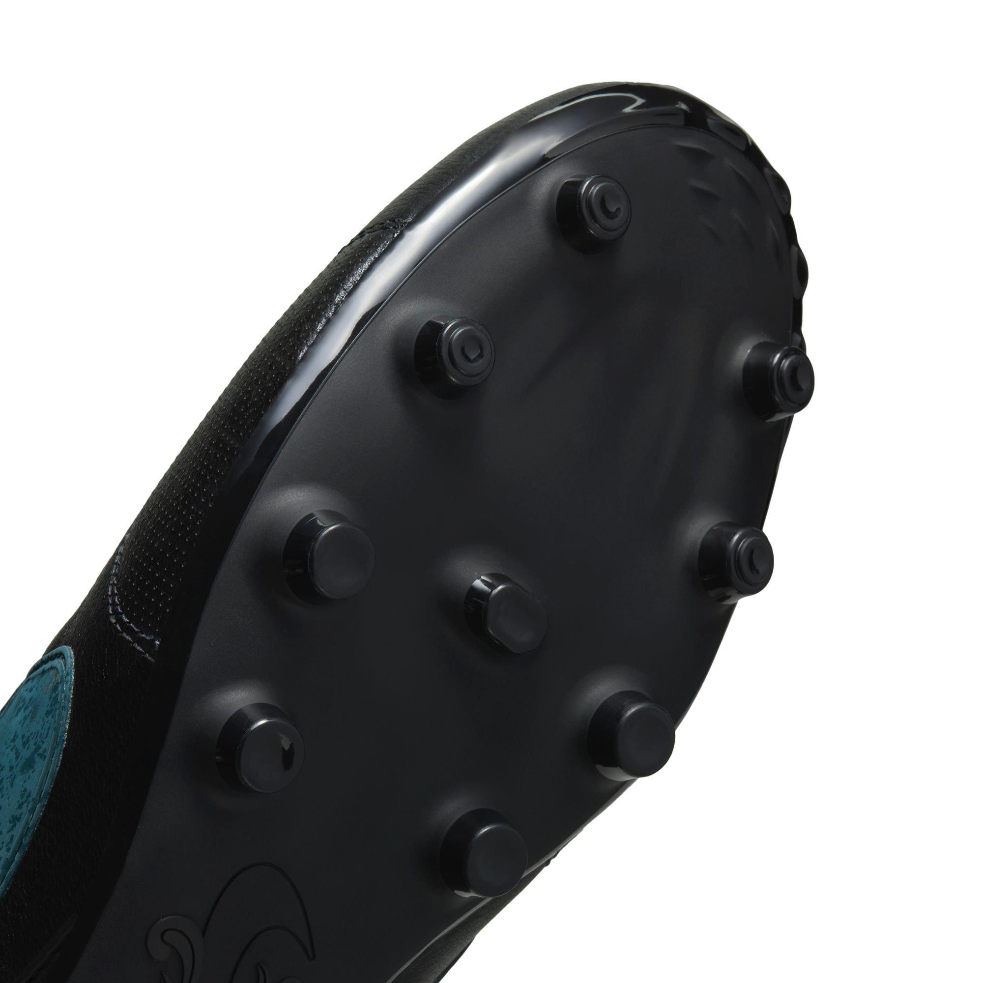 Nike Premier 3 FG Low Top "Black/Deep Jungle" Men's Soccer Cleat - BLACK Thumbnail View 9