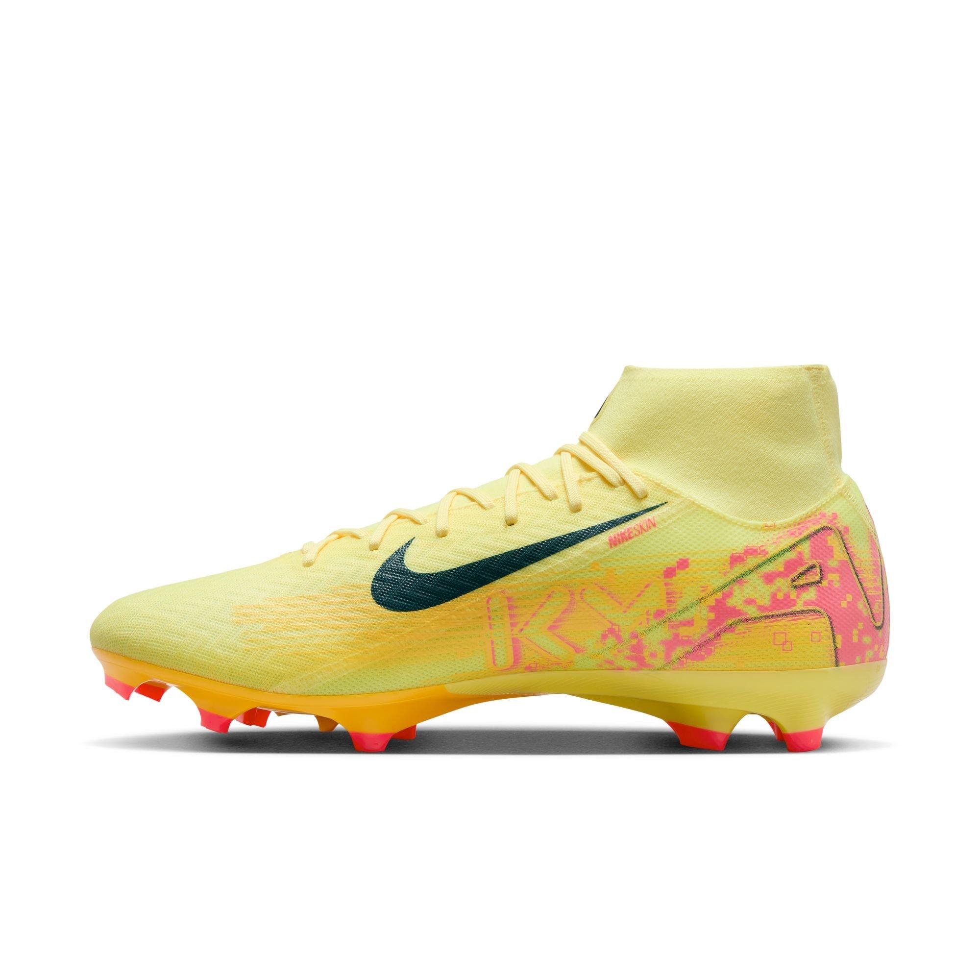 Nike Mercurial Superfly 10 Academy "Kylian Mbapp&eacute;" Men's Soccer Cleat - LASER ORANGE/ARMORY NAVY Thumbnail View 8