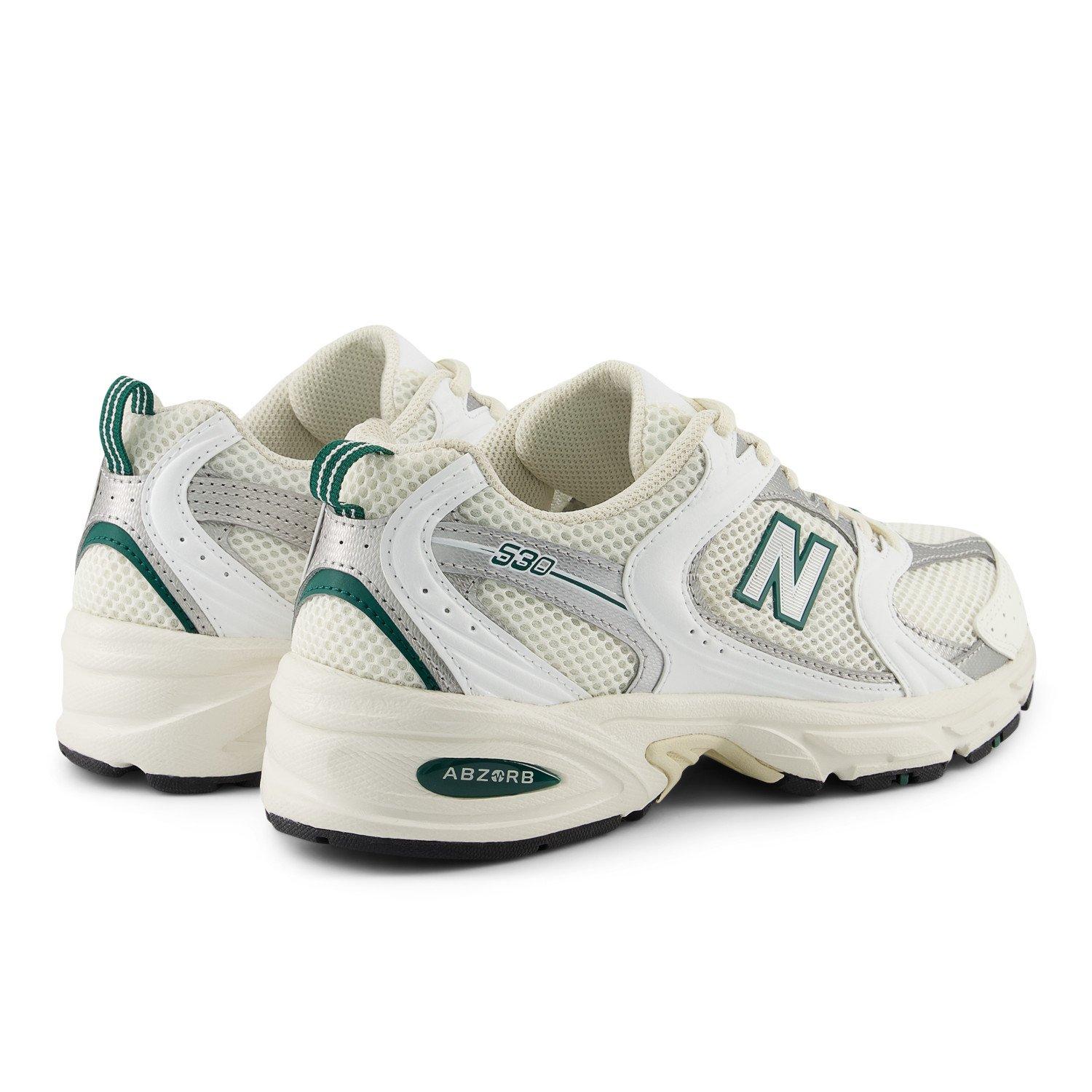 New Balance 530 Unisex "Sea Salt/Green" Shoe