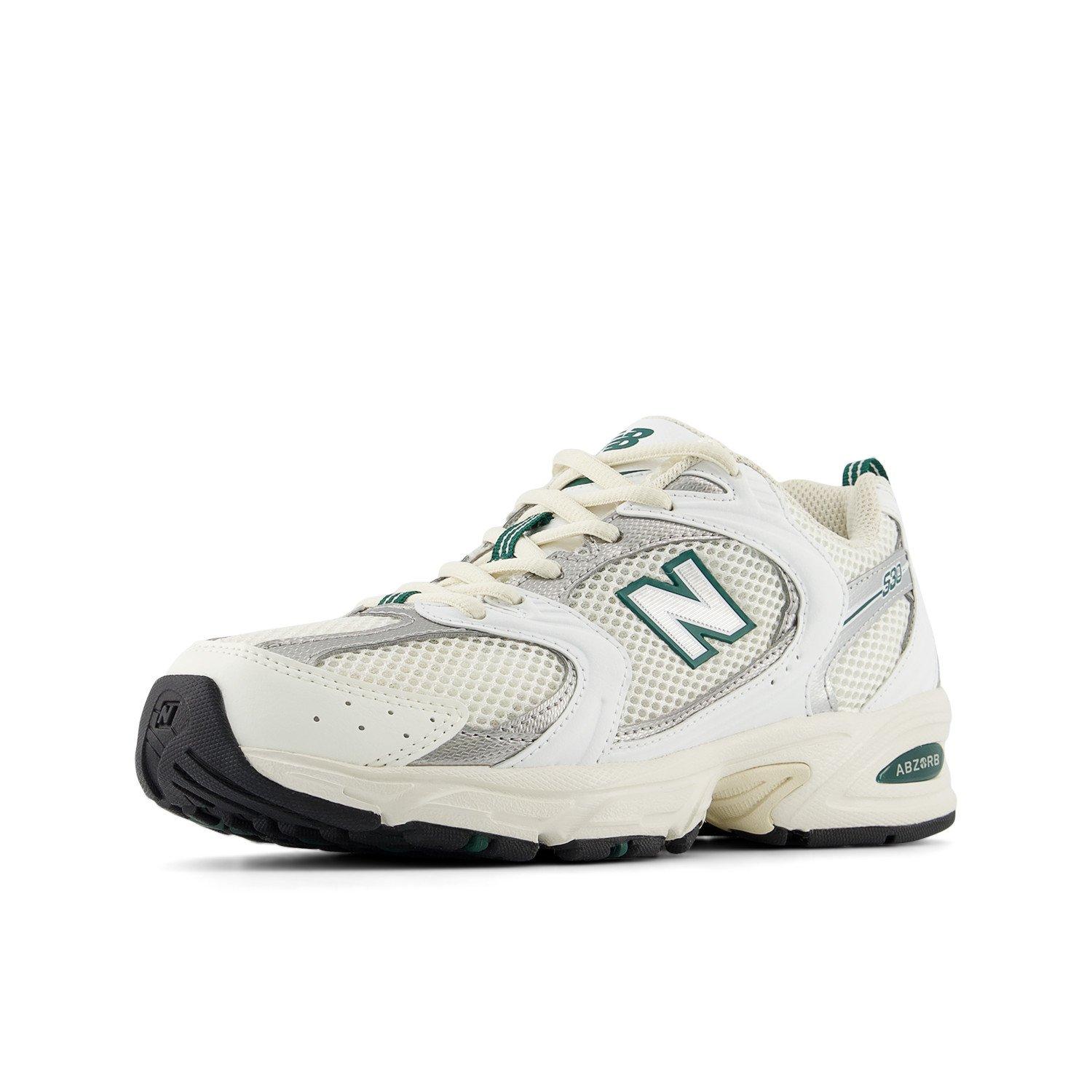 New Balance 530 Unisex "Sea Salt/Green" Shoe