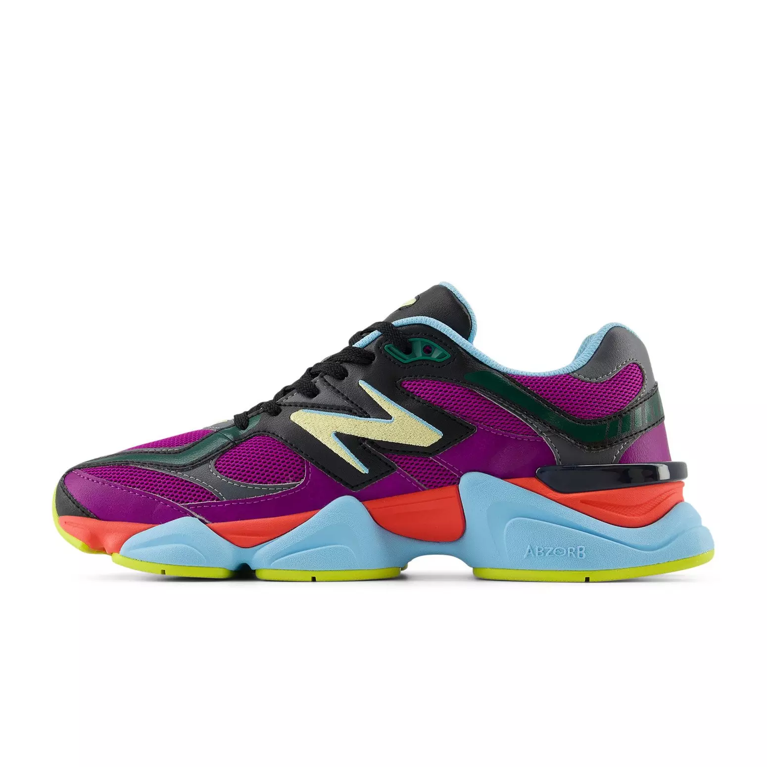 New Balance 9060 "Purple/Red" Unisex Shoe - MULTI-COLOR