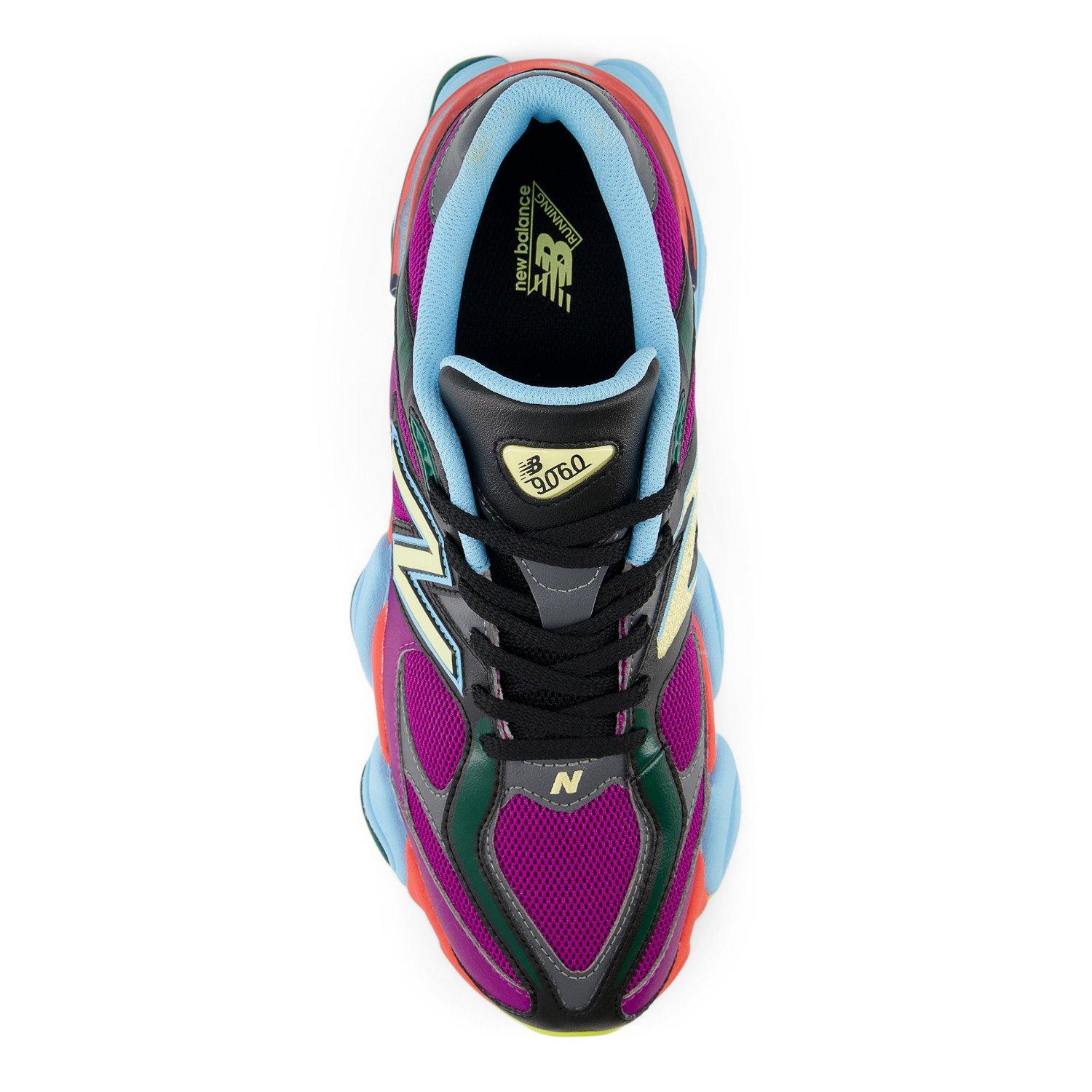 New Balance 9060 "Purple/Red" Unisex Shoe - MULTI-COLOR Thumbnail View 3