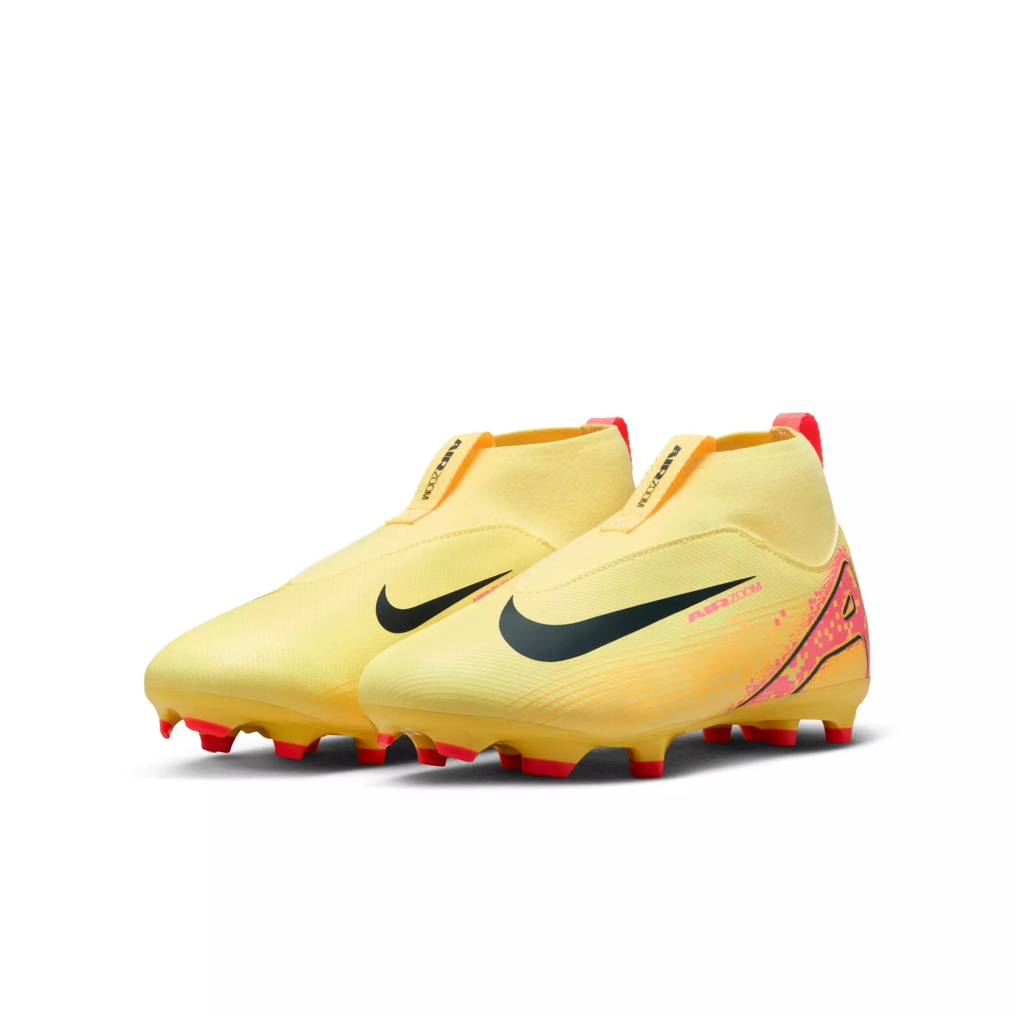 Nike Jr. Mercurial Superfly 10 Academy "Kylian Mbappé" Grade School Kids' Soccer Cleat - LASER ORANGE/ARMORY NAVY