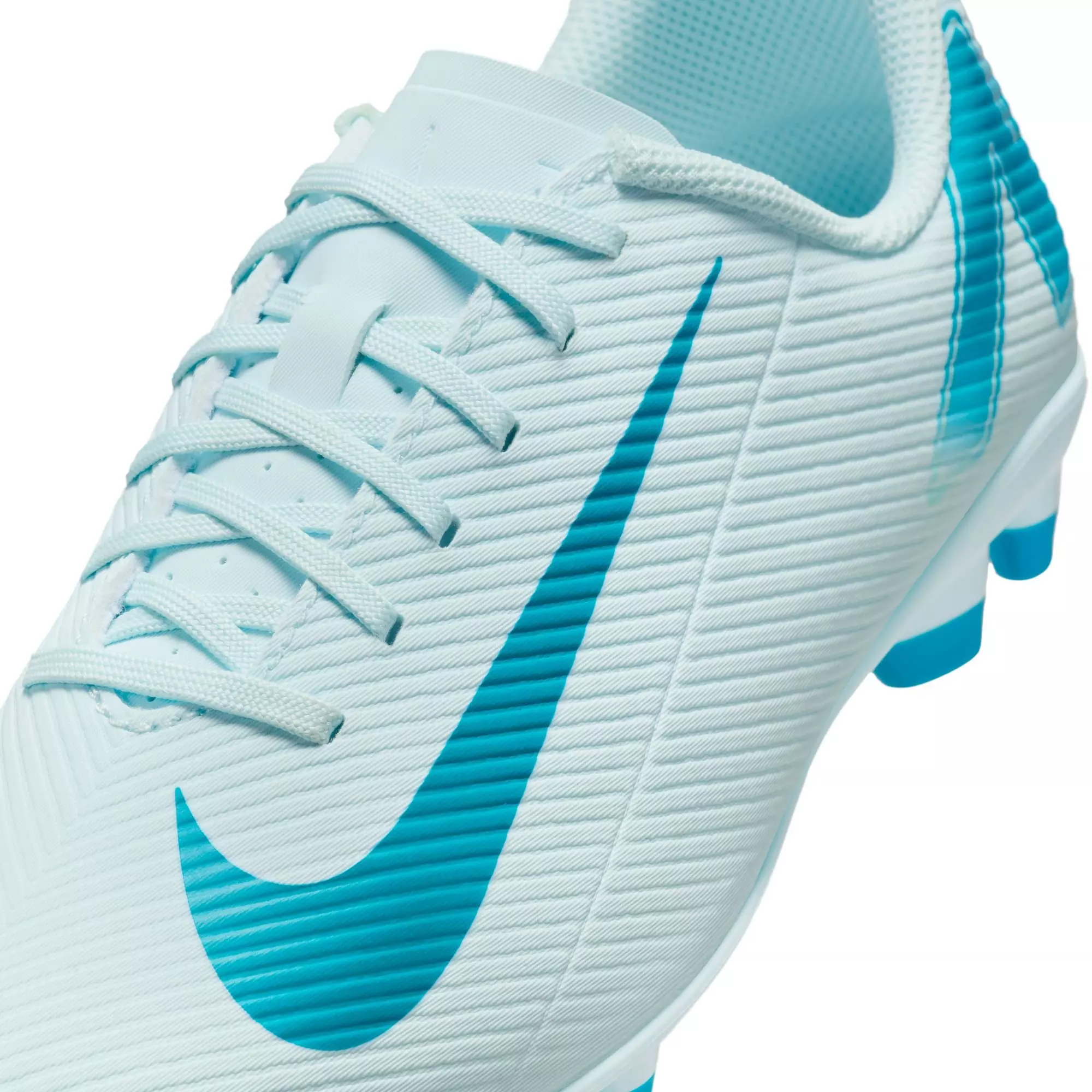Nike Jr. Mercurial Vapor 16 Club "Glacier Blue" Preschool Kids' Soccer Cleat - GLACIER BLUE/BLUE ORBIT