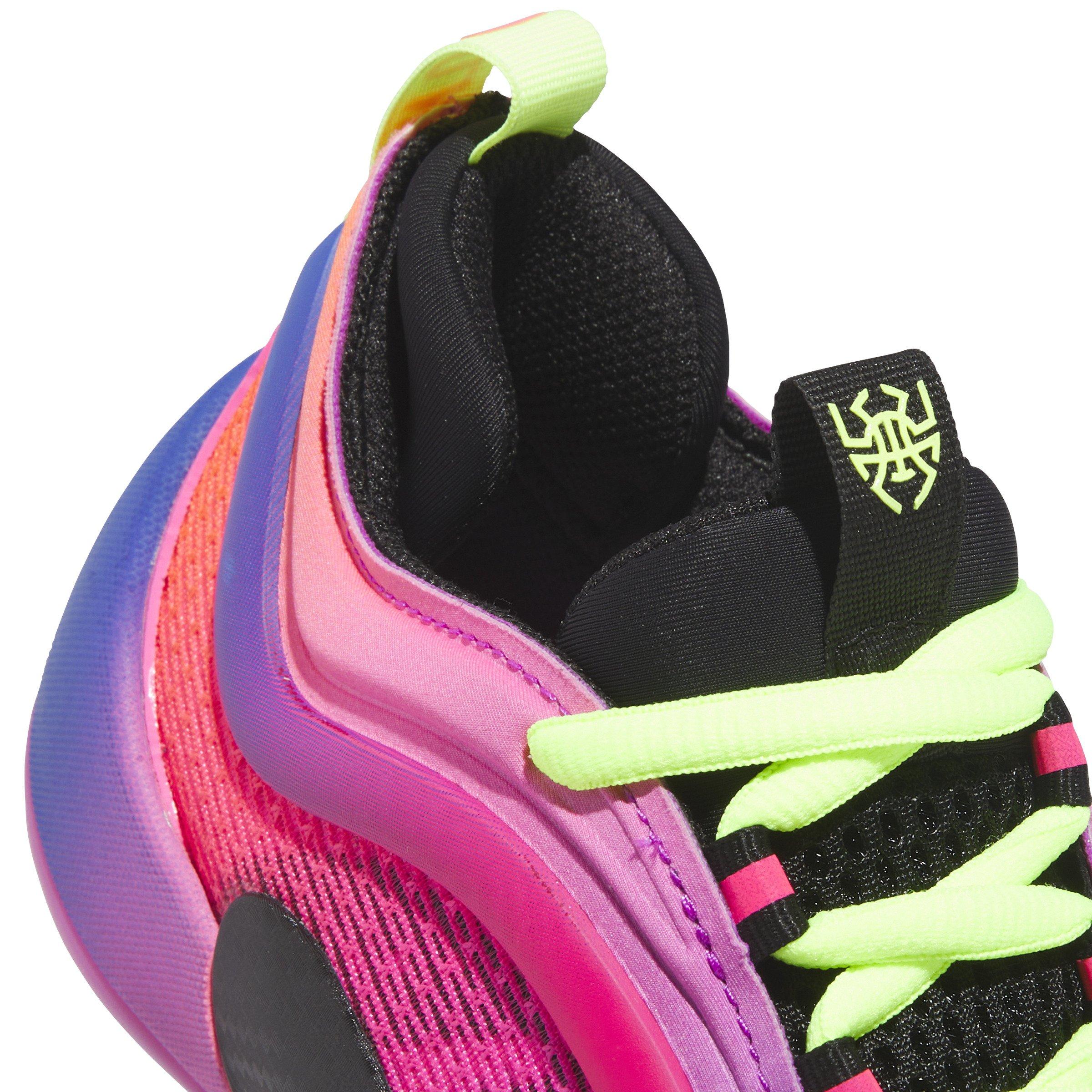 adidas D.O.N. Issue 6 Camp Grade School Kids' - Lucid Pink