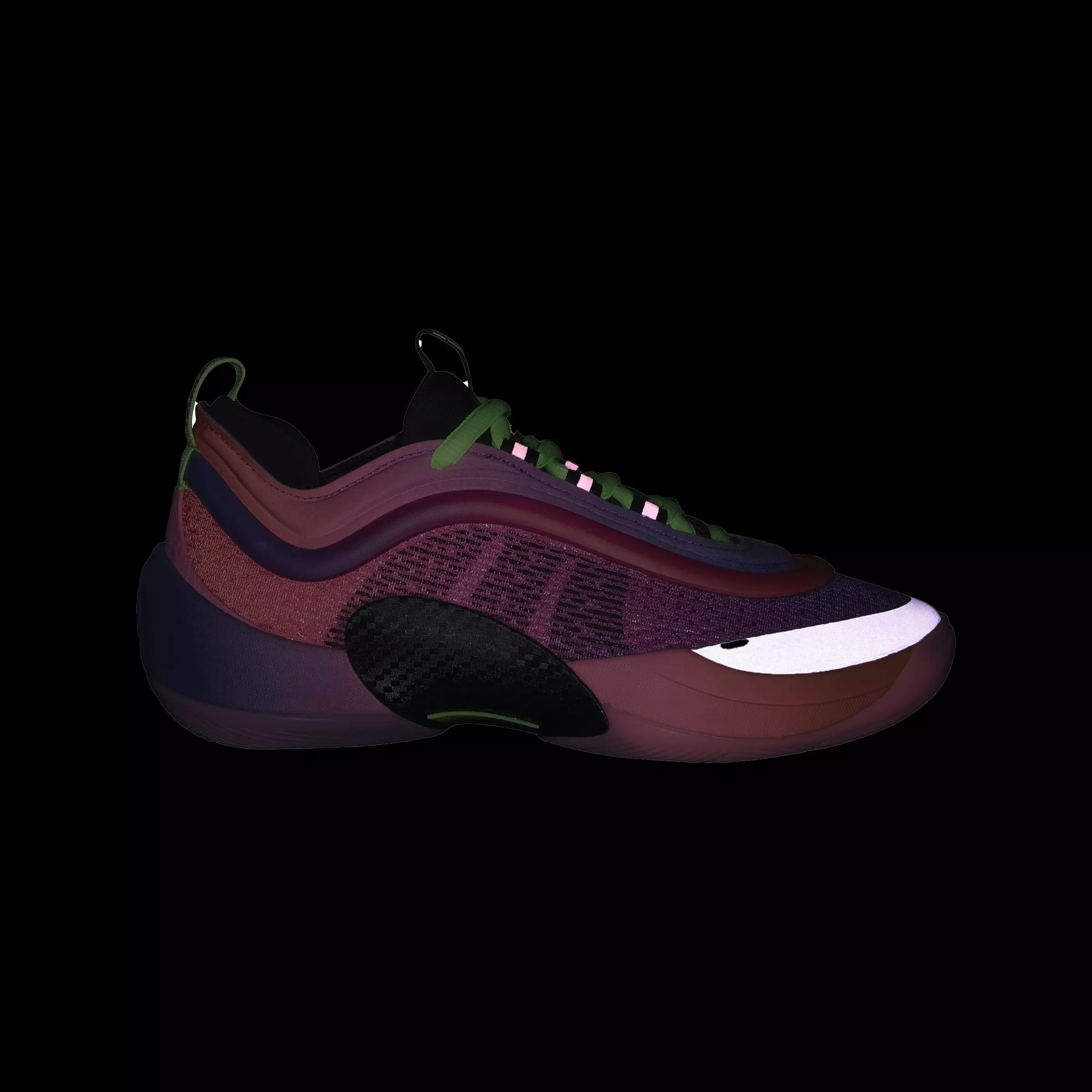 adidas D.O.N. Issue 6 "Camp" Grade School Kids' Basketball Shoe - LUCID PINK/IMPACT ORANGE/LUCID BLUE