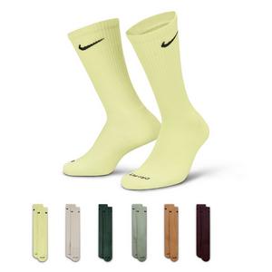 Nike Everyday Plus Cushioned Training Crew Socks (6 Pairs)-Multi-Color