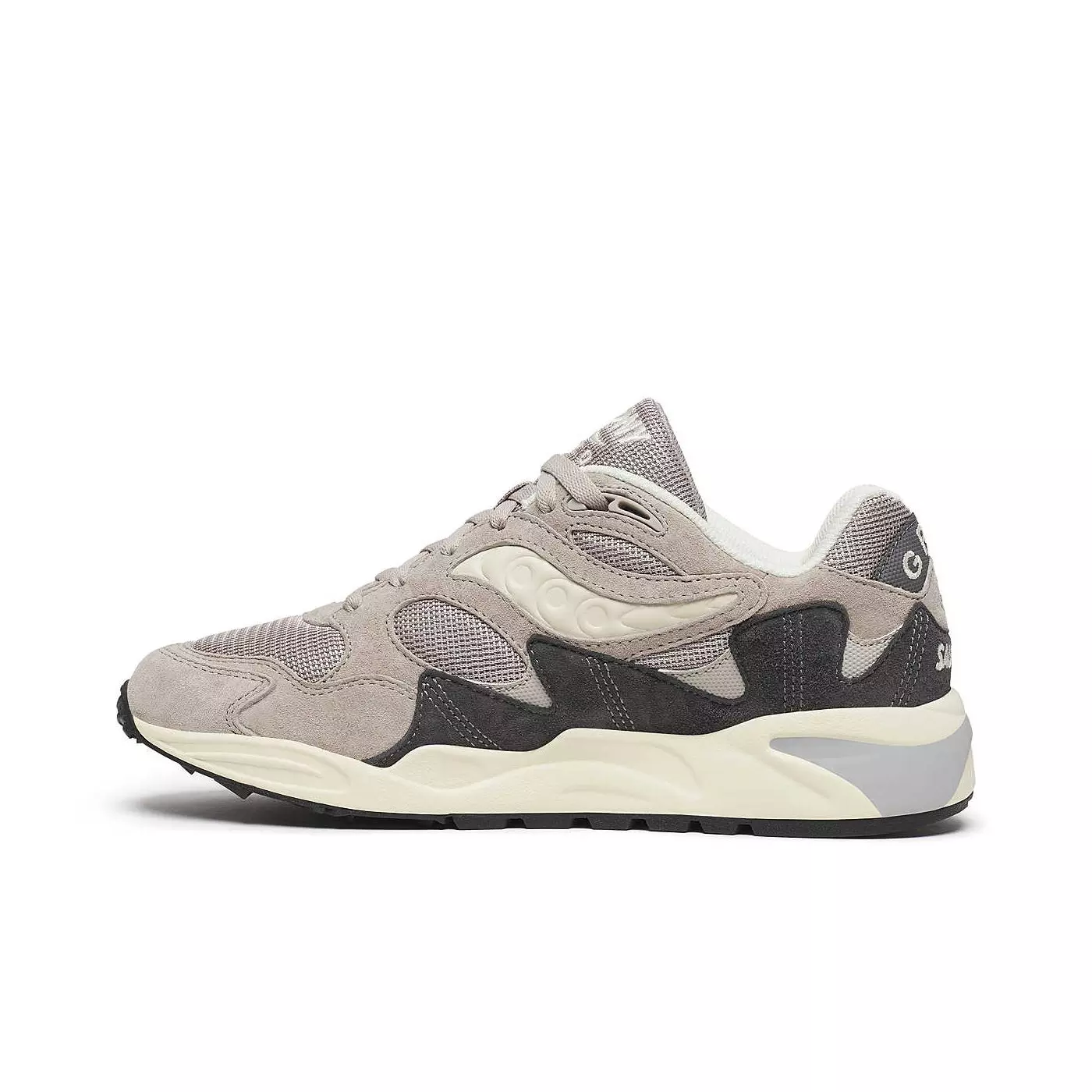 Saucony Grid Shadow 2 "Grey Cream" Men's Shoe - GREY CREAM