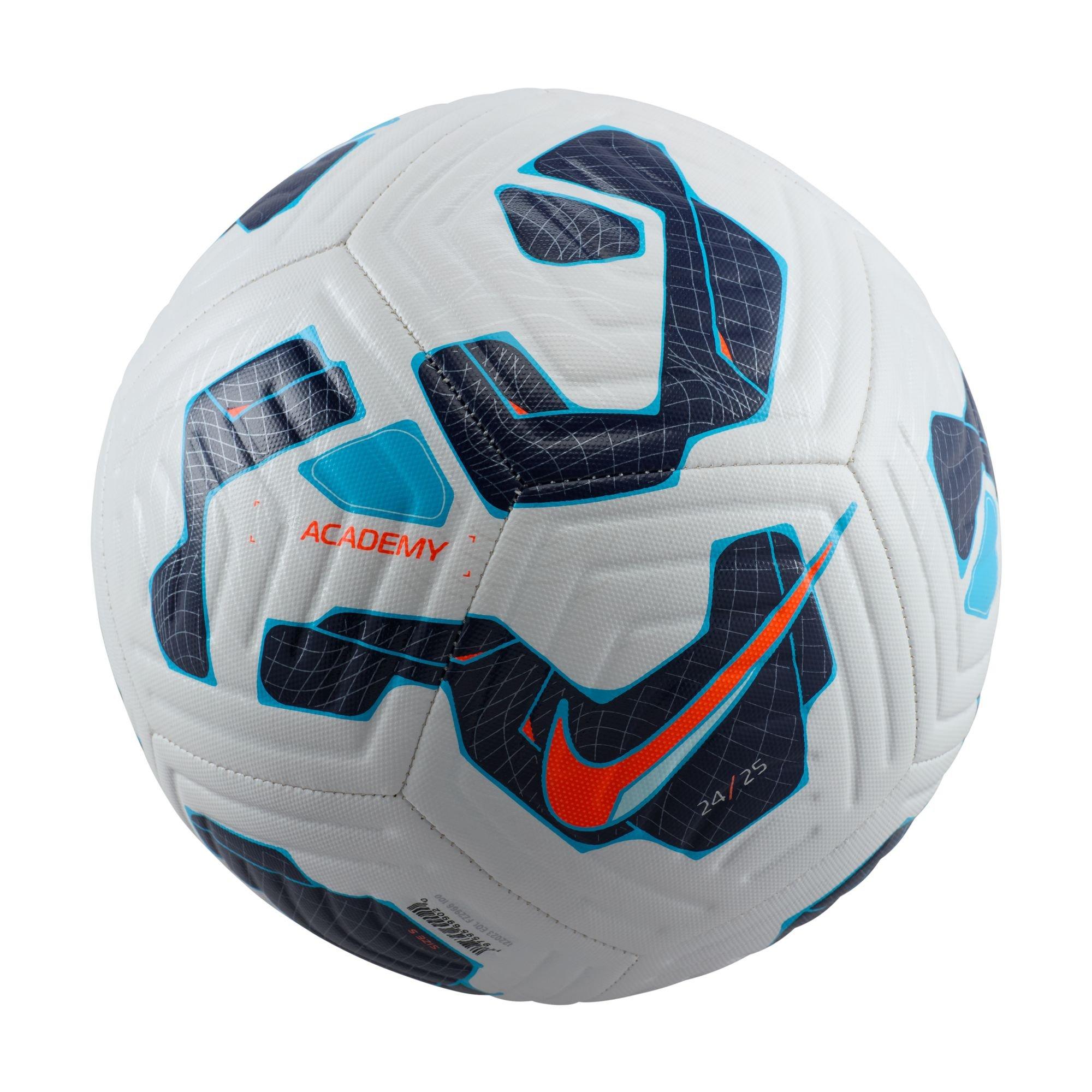 Nike Academy Soccer Ball - WHITE/BLACK/BLUE Thumbnail View 1