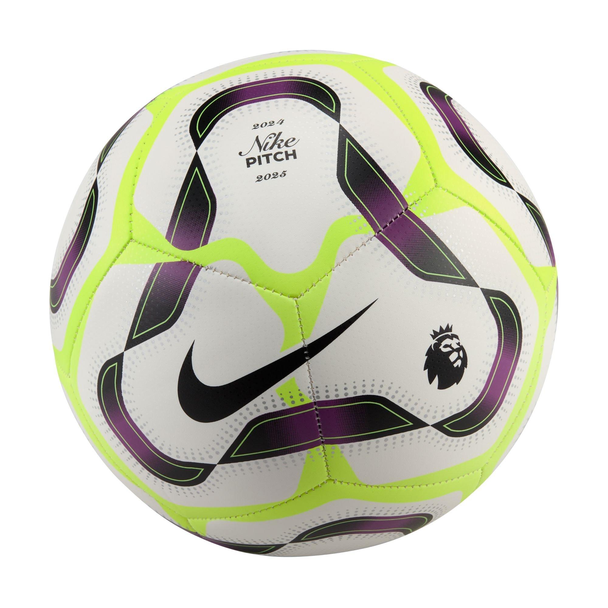 Nike Premier League Pitch White/Purple Soccer Ball