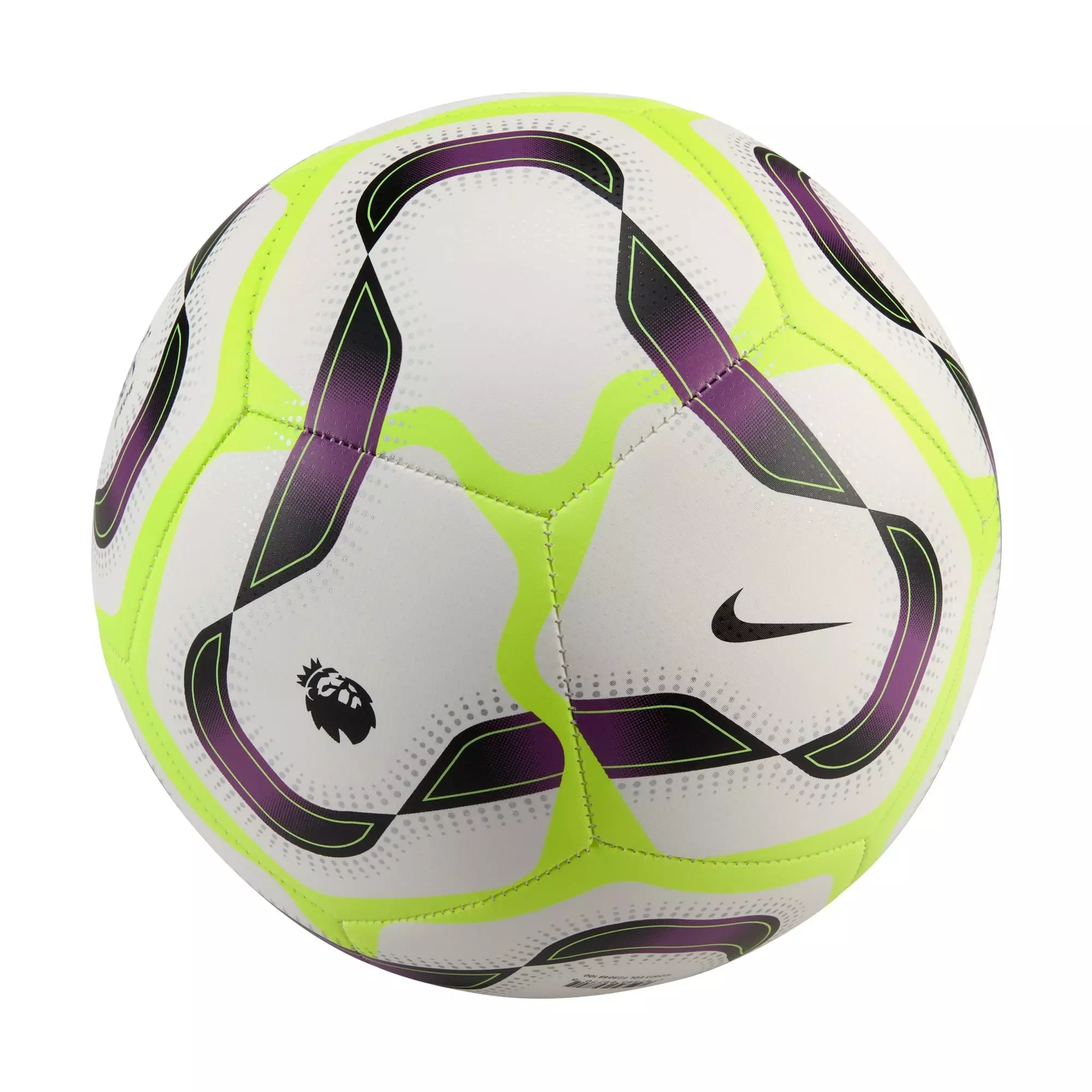Nike Premier League Pitch Soccer Ball - WHITE/PURPLE