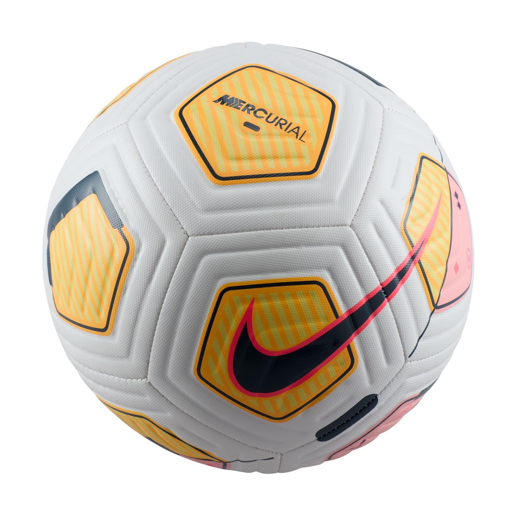 Nike Kylian Mbappé Academy White/Orange Soccer Ball