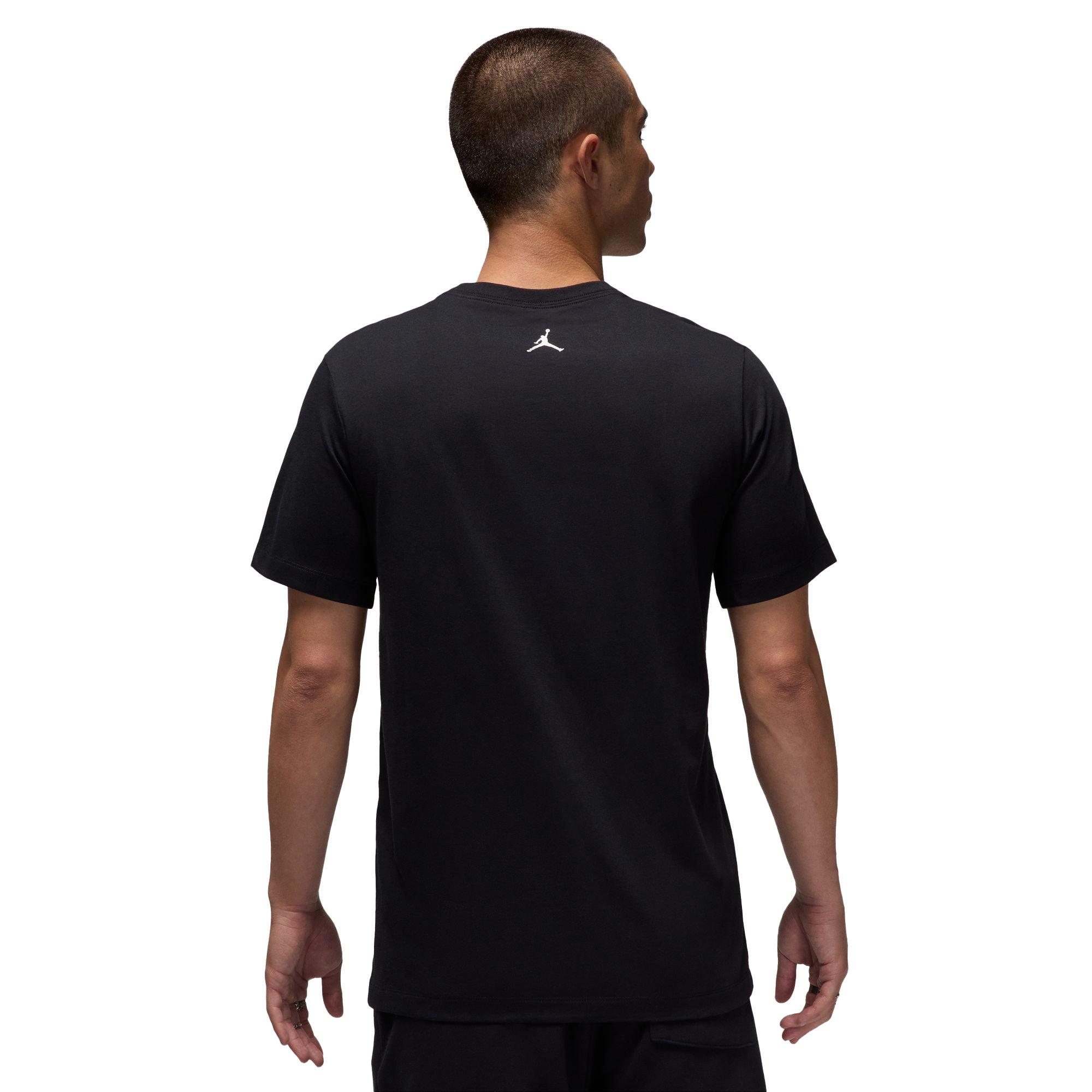 Jordan Men's Flight Essentials Tee - BLACK Thumbnail View 2