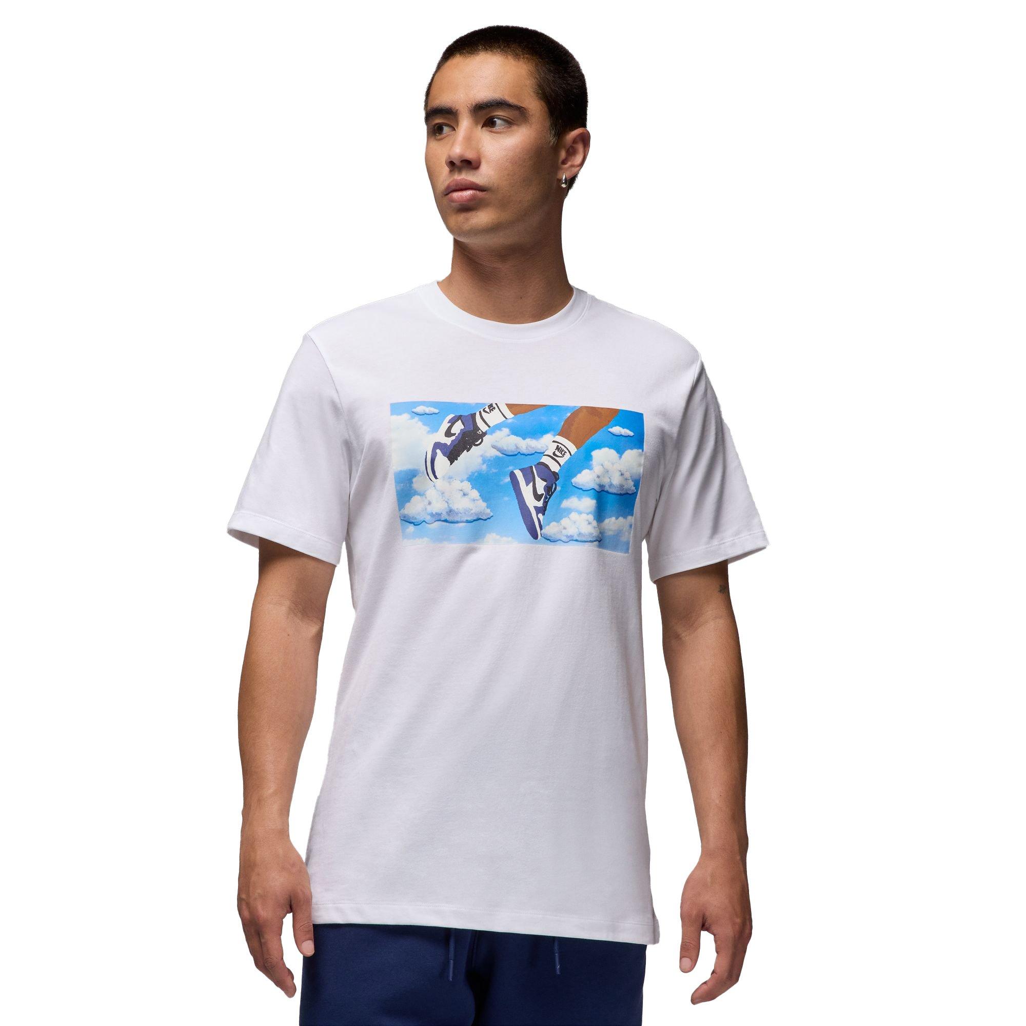 Jordan Men's Flight Essentials Tee - White - WHITE Thumbnail View 1