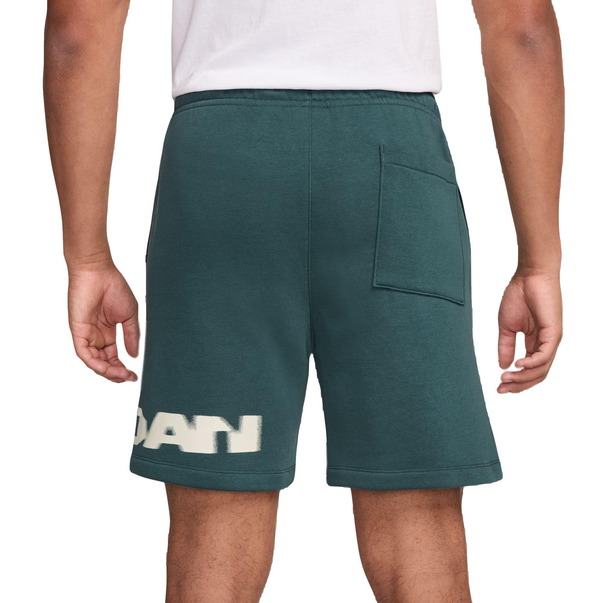 Jordan Men's MVP Fleece Shorts - GREEN Thumbnail View 2