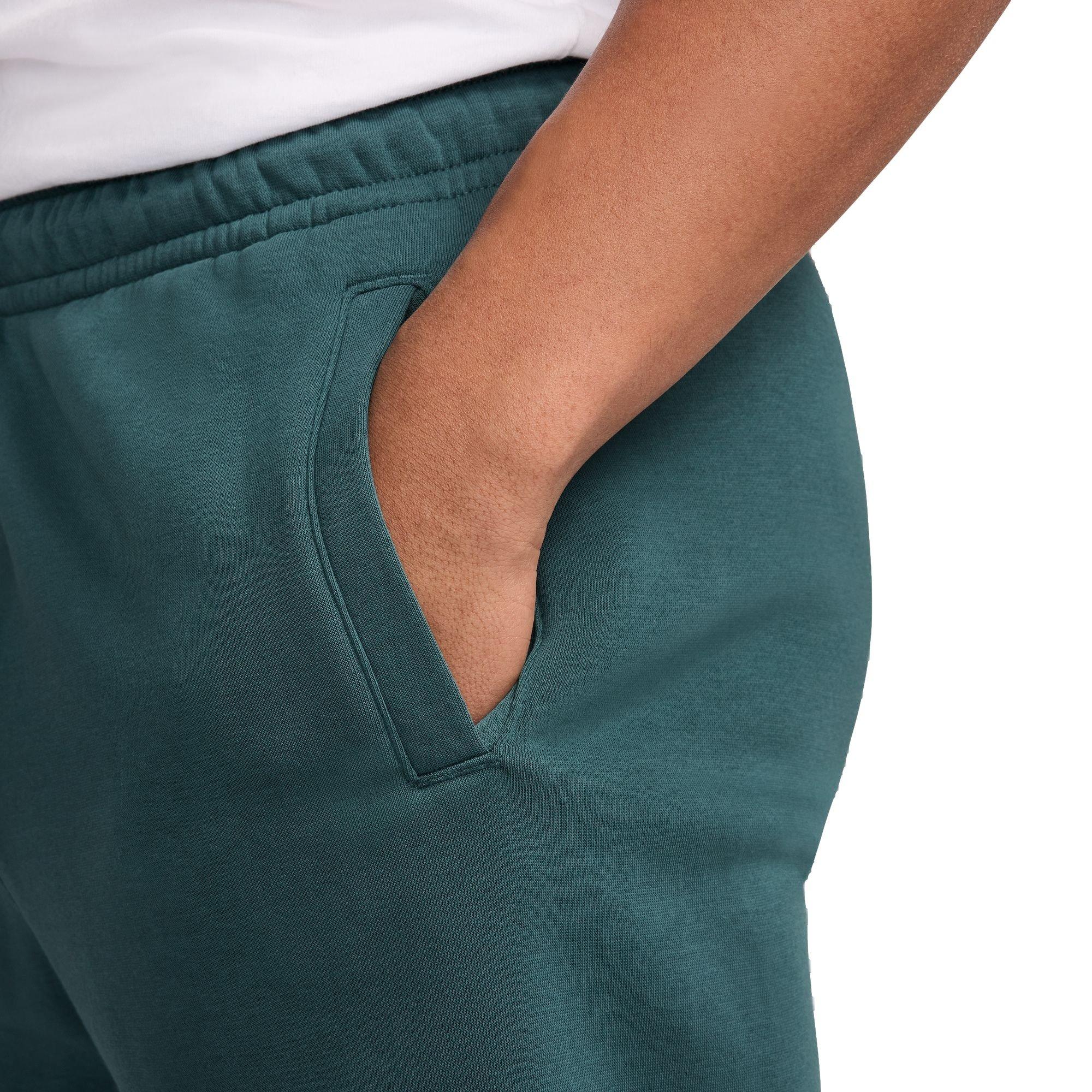 Jordan Men's MVP Fleece Shorts - GREEN Thumbnail View 3