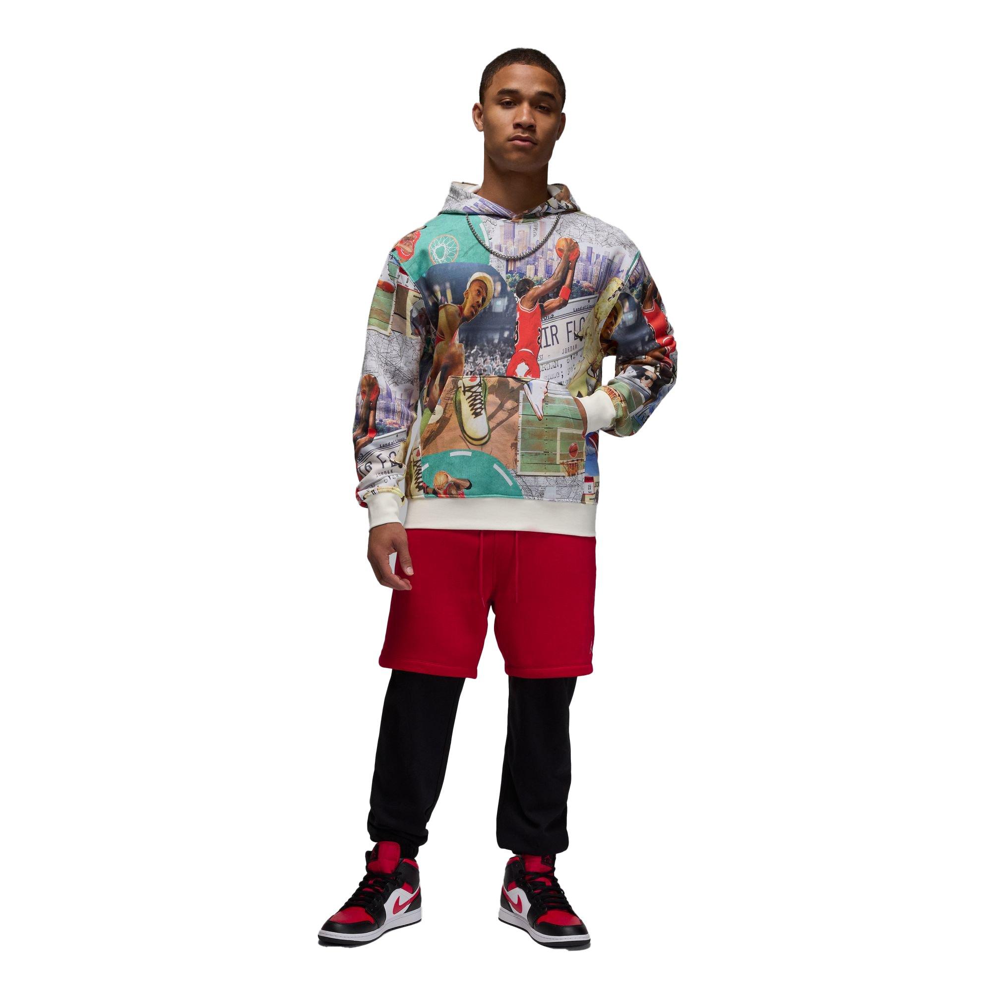 Jordan Brooklyn Fleece Printed Men's Hoodie