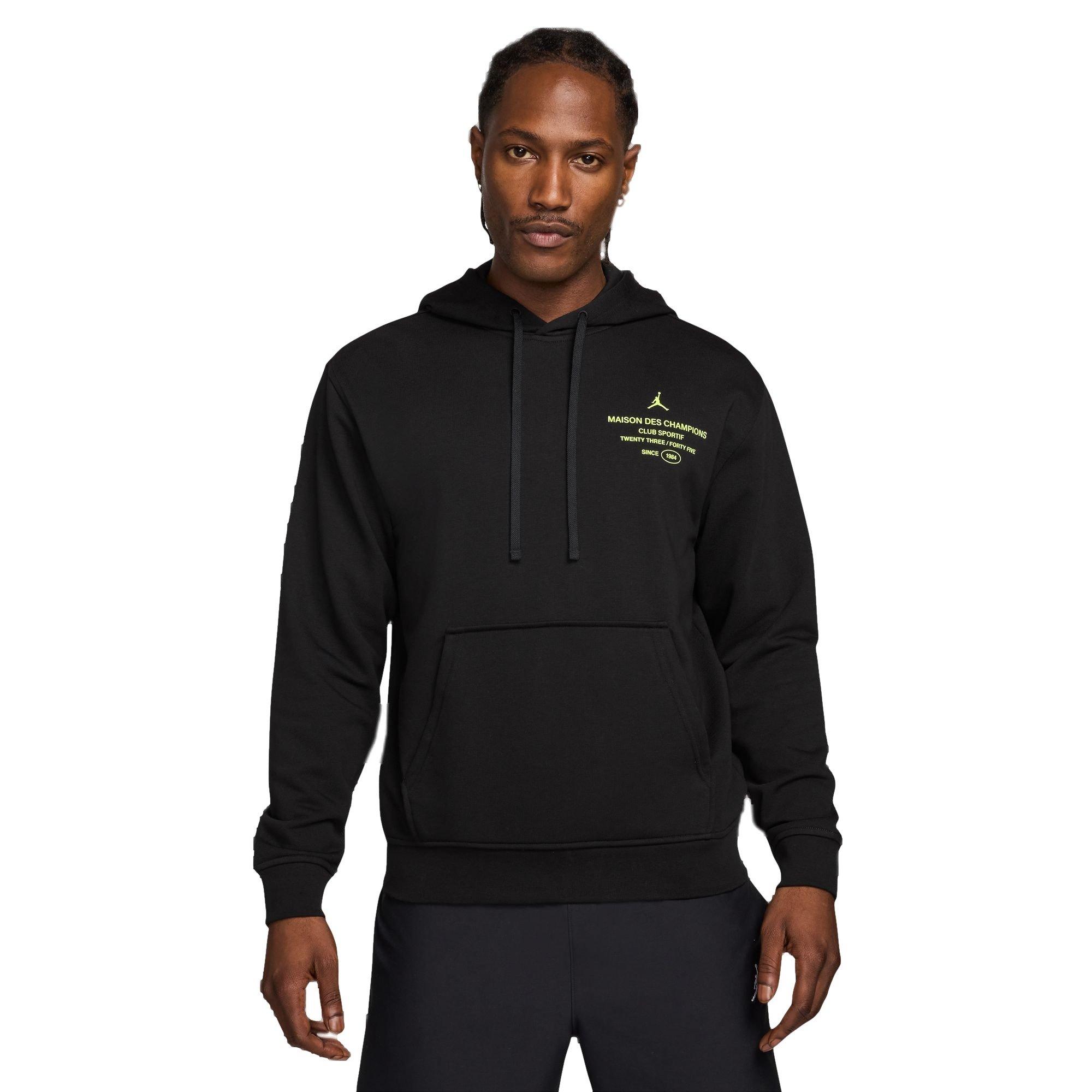 Jordan Men's Sport Crossfit Fleece Pullover - Black - BLACK