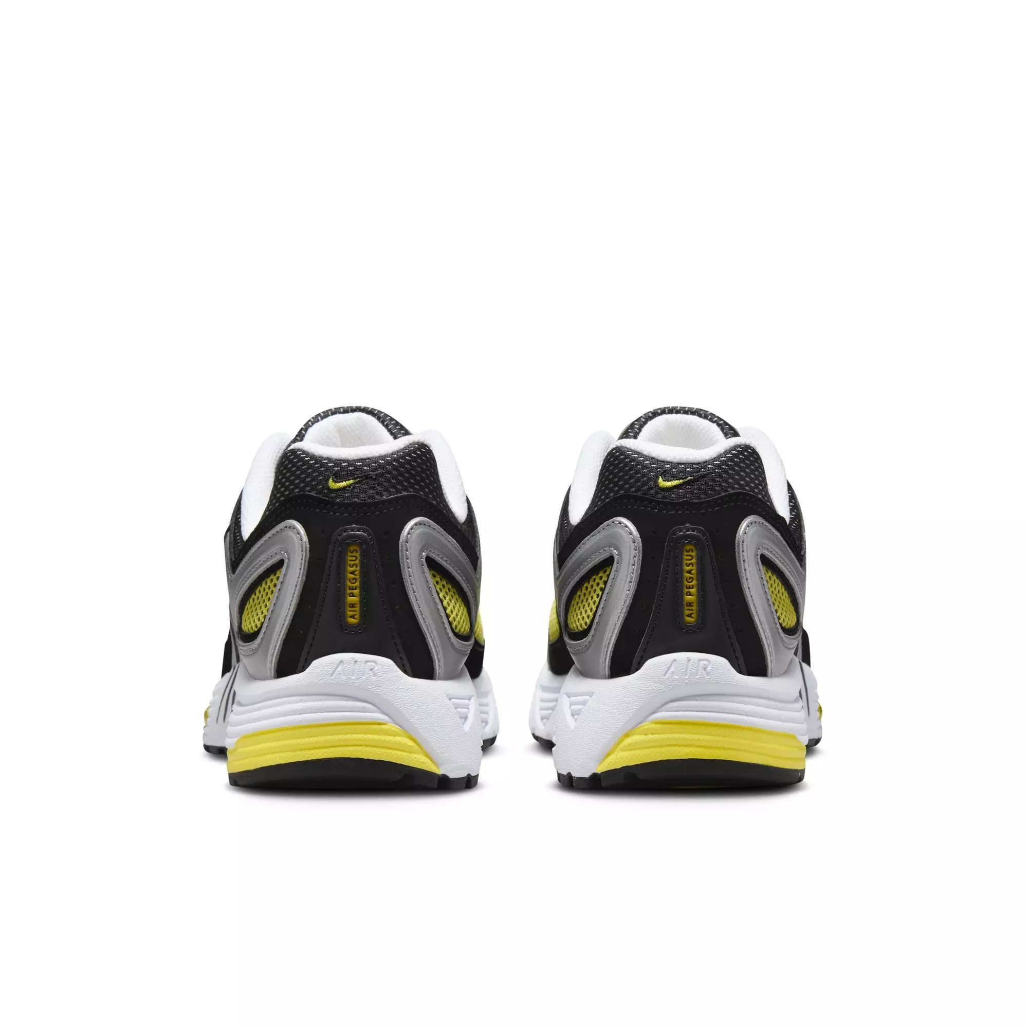 Nike Air Pegasus 2005 "White/Opti Yellow/Metallic Silver/Black" Women's Shoe - WHITE/YELLOW