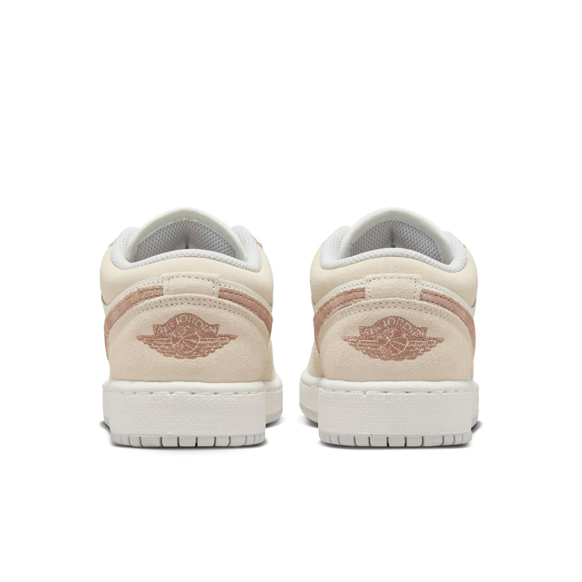 Jordan 1 Low SE Grade School Girls' "Legend Lt Brown/Archaeo Brown/Sail" Shoe