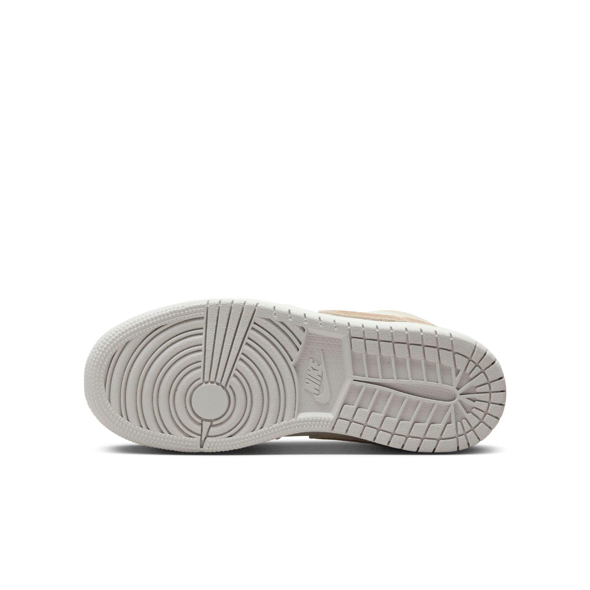 Jordan 1 Low SE Grade School Girls' "Legend Lt Brown/Archaeo Brown/Sail" Shoe