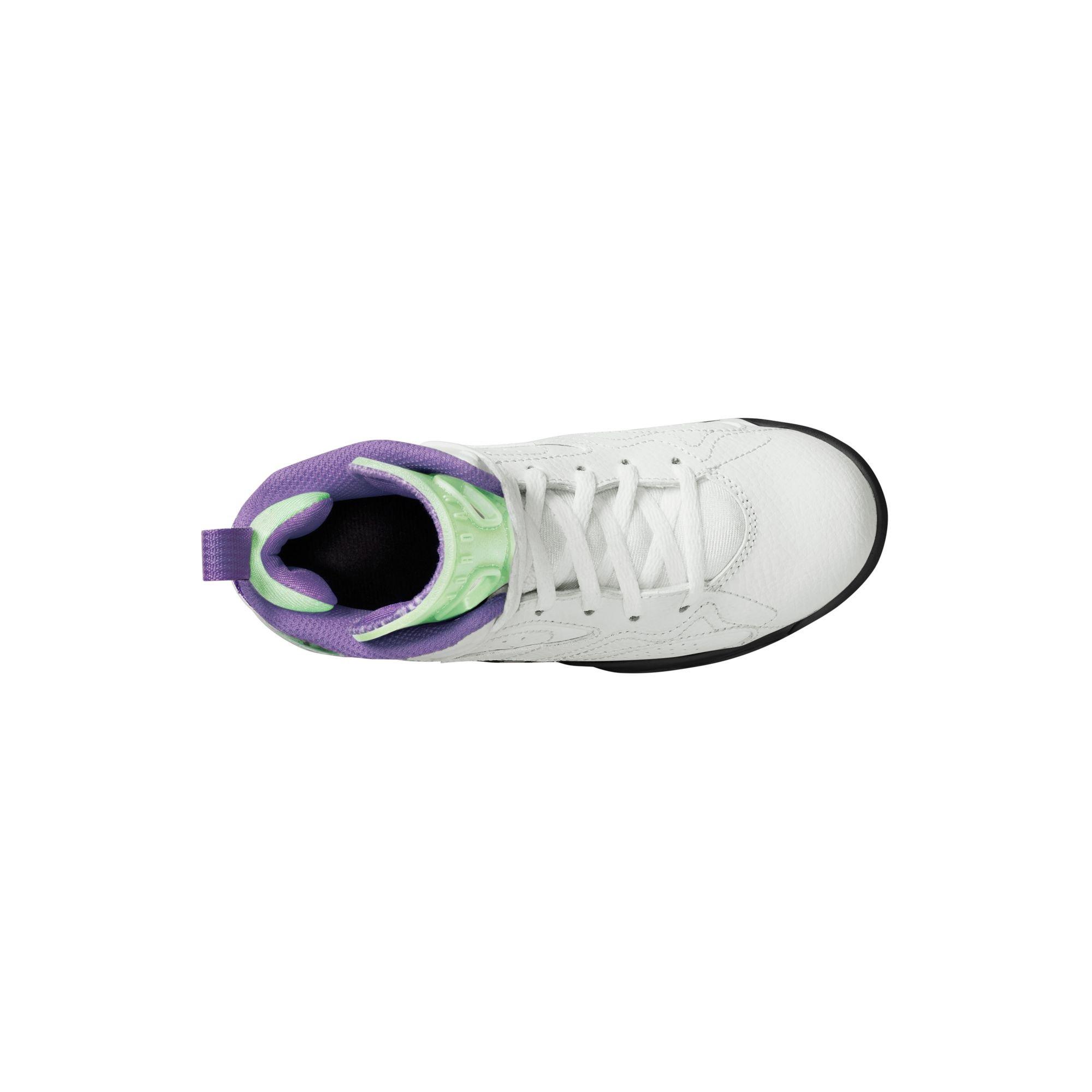 Jordan Jumpman MVP Preschool Girls' "Summit White/ Black Raspberry/Black" Shoe