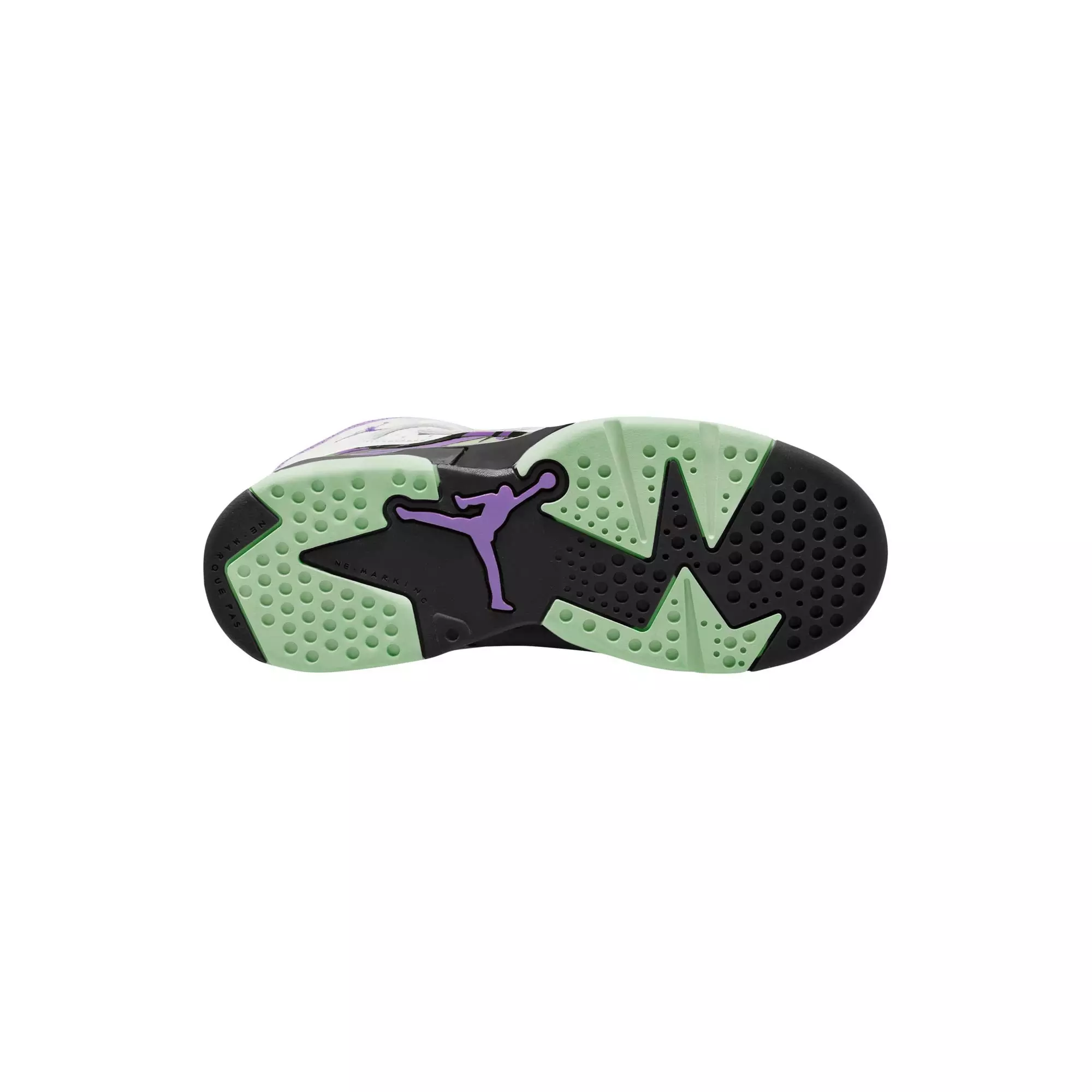 Jordan Jumpman MVP "Summit White/ Black Raspberry/Black" Preschool Girls' Shoe - WHITE/PURPLE