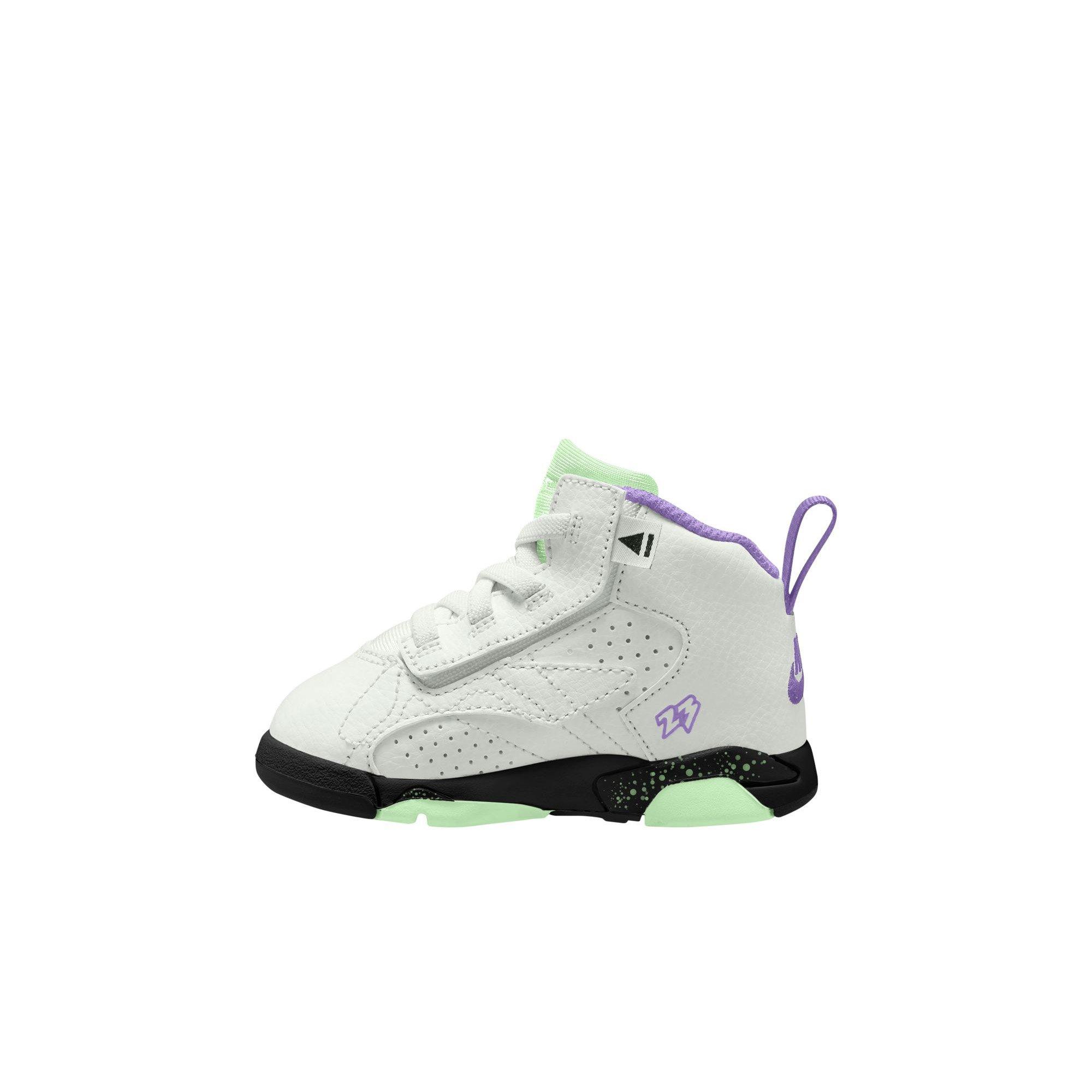 Jordan Jumpman MVP Toddler Girls' "Summit White/Black Raspberry/Black" Shoe
