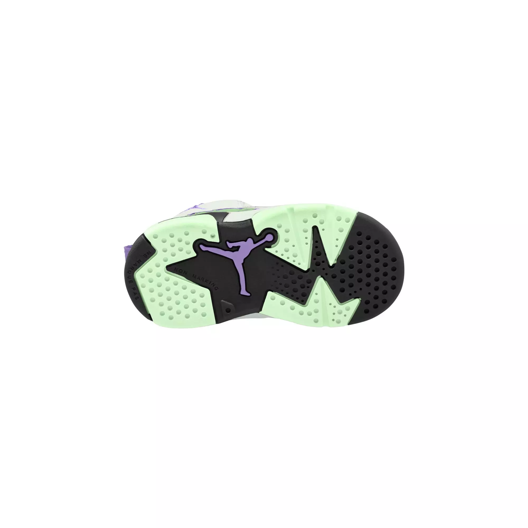 Jordan Jumpman MVP "Summit White/Black Raspberry/Black" Toddler Girls' Shoe - WHITE/PURPLE