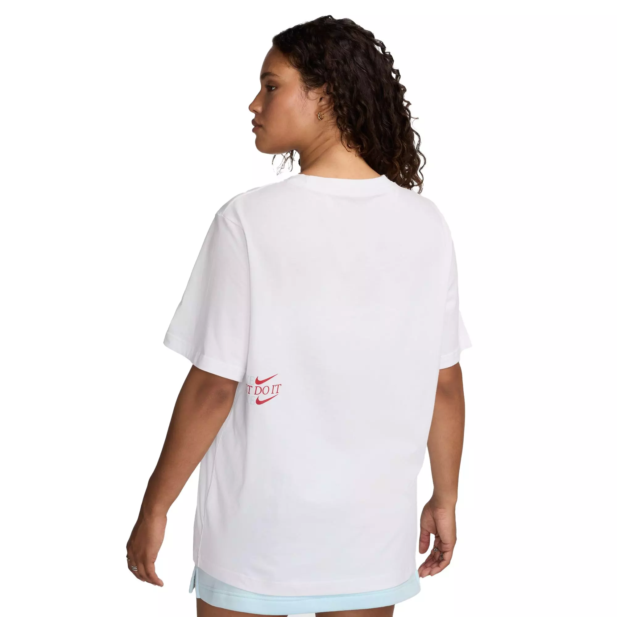Nike Women's Sportswear Crewneck JDI Tee - WHITE