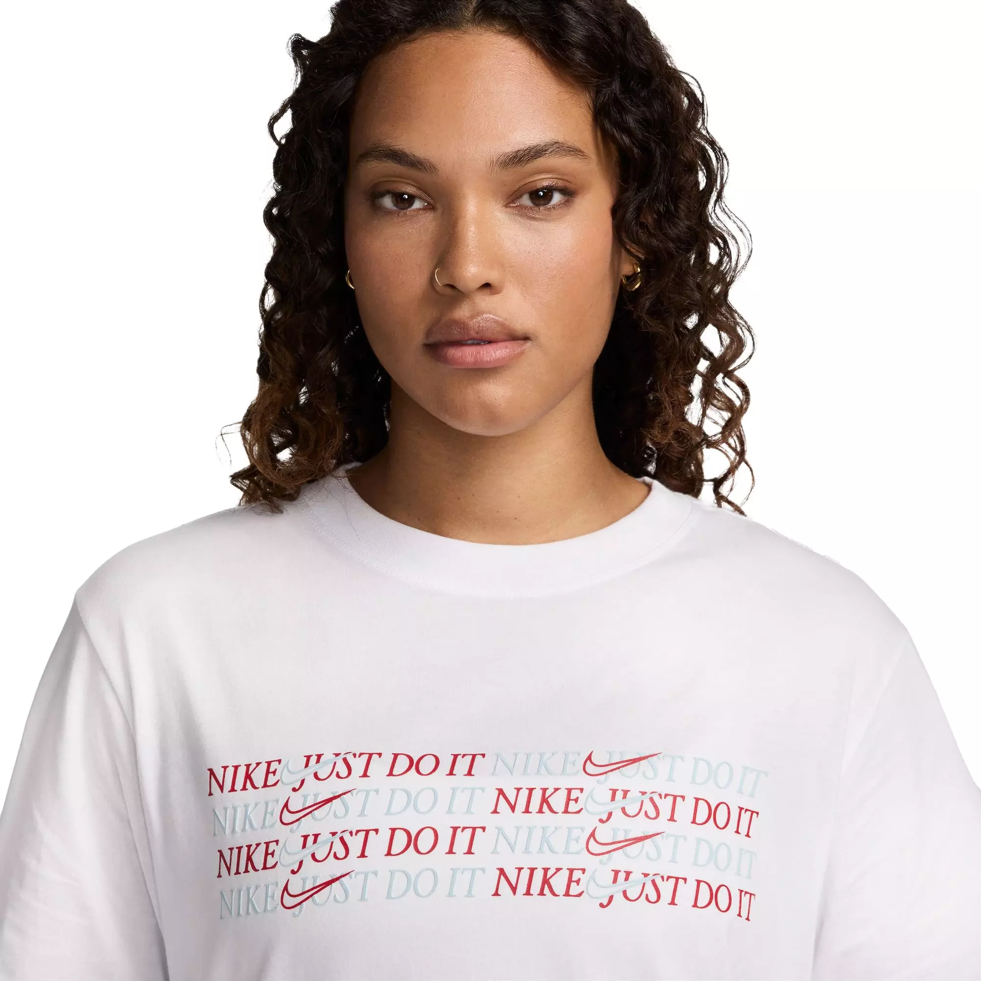 Nike Women's Sportswear Crewneck JDI Tee - WHITE