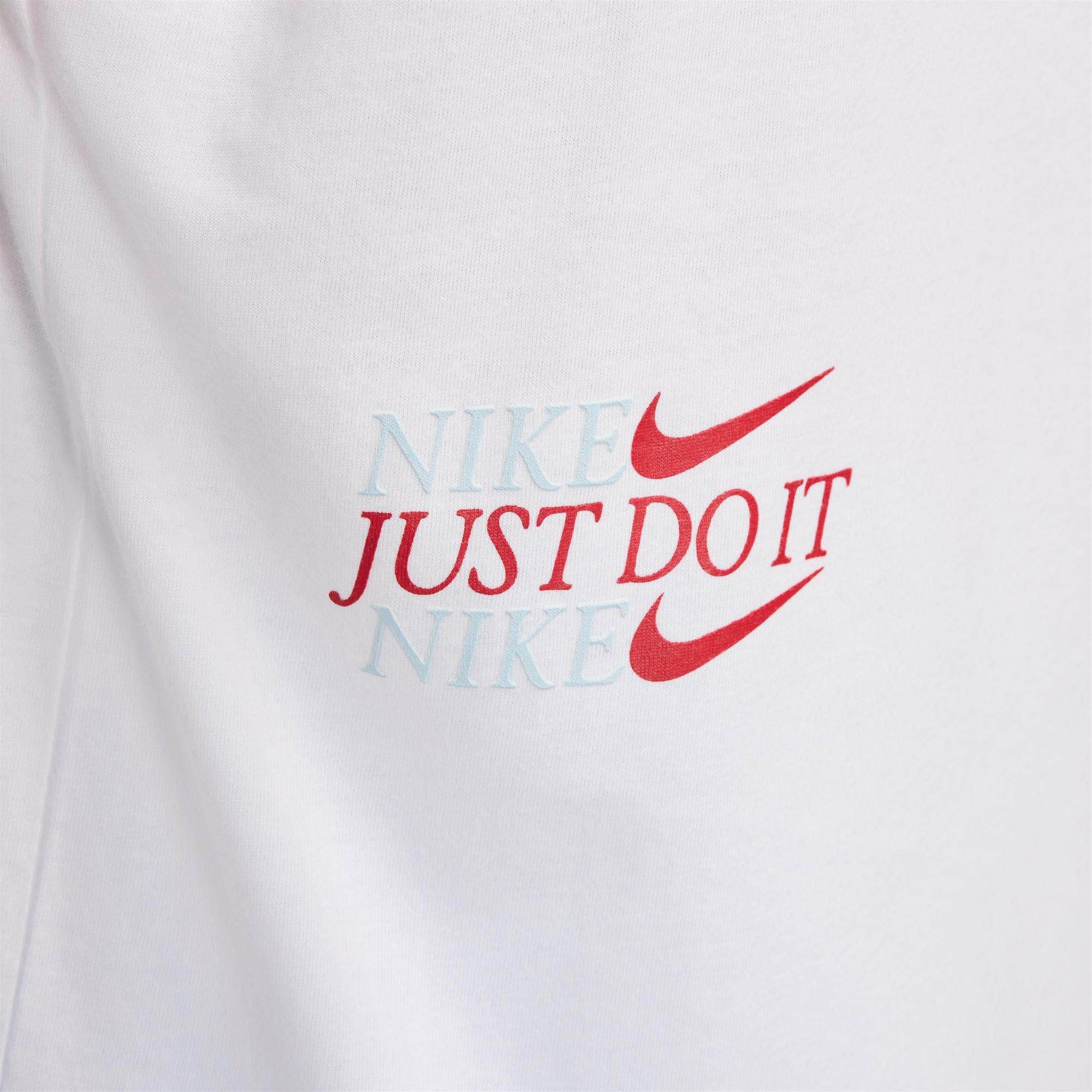 Nike Women's Sportswear Crewneck JDI Tee - WHITE Thumbnail View 4