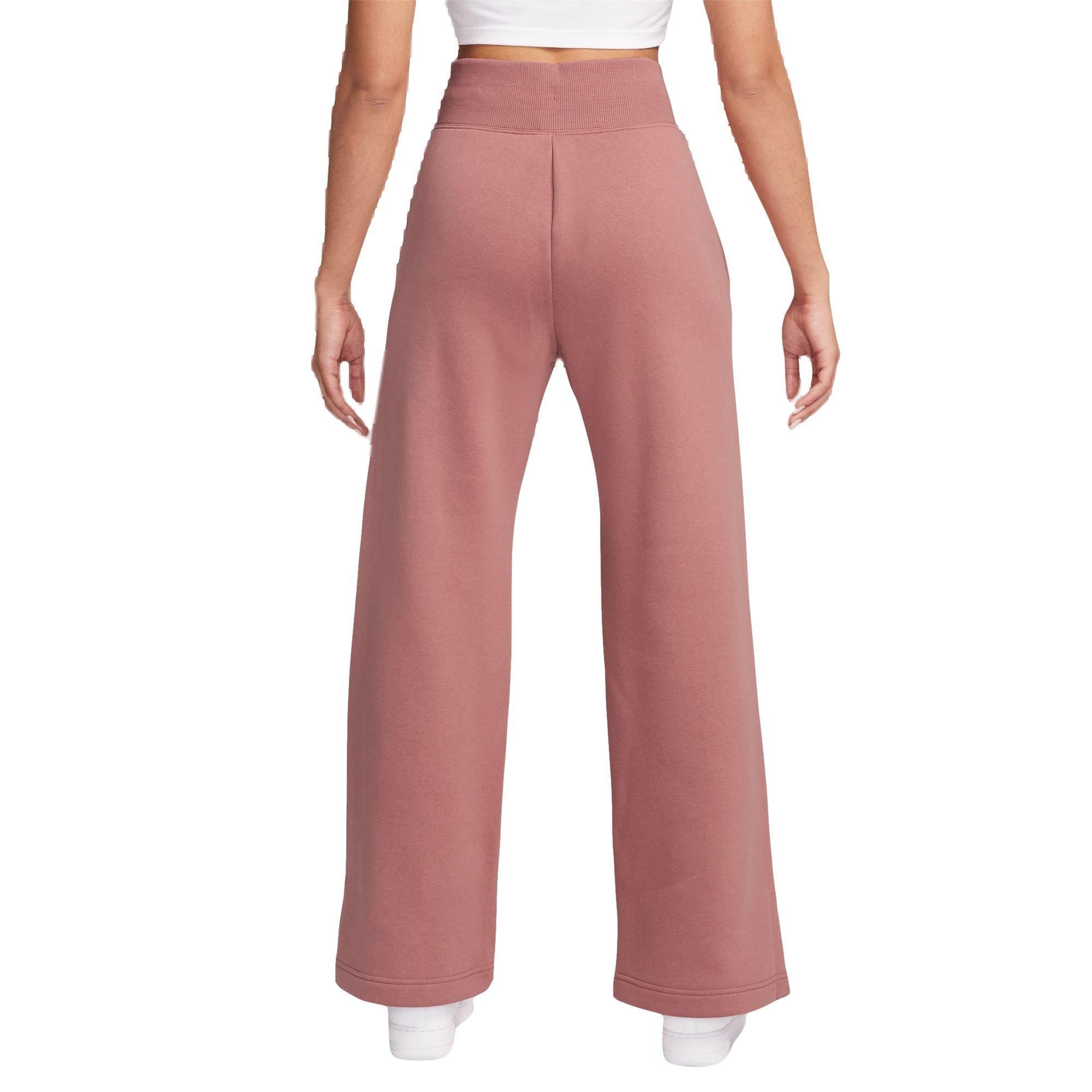 Nike Women's Phoenix Wide-Leg Pants - Canyon Pink - PINK Thumbnail View 2