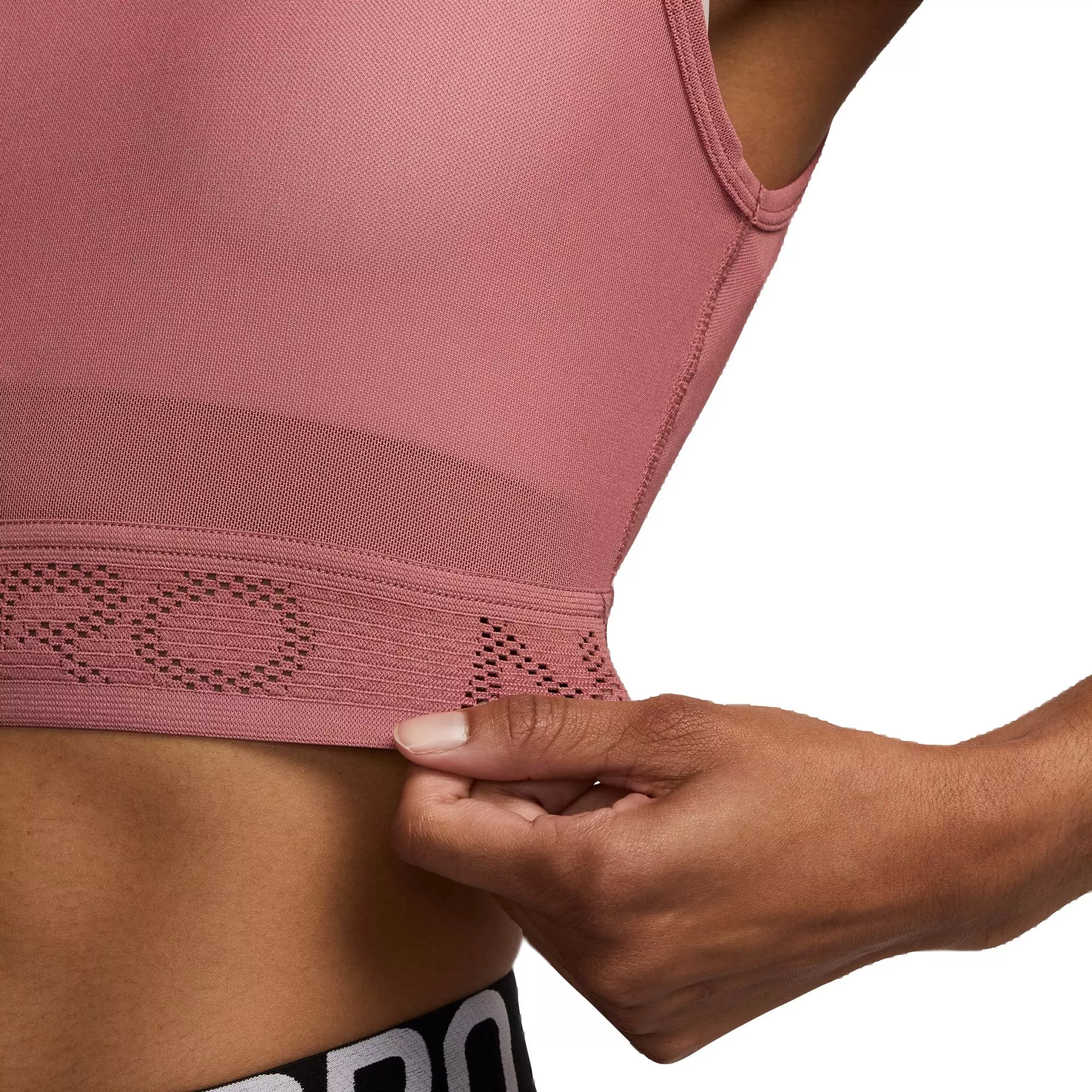 Nike Women's Pro Mesh Tank Top - PINK