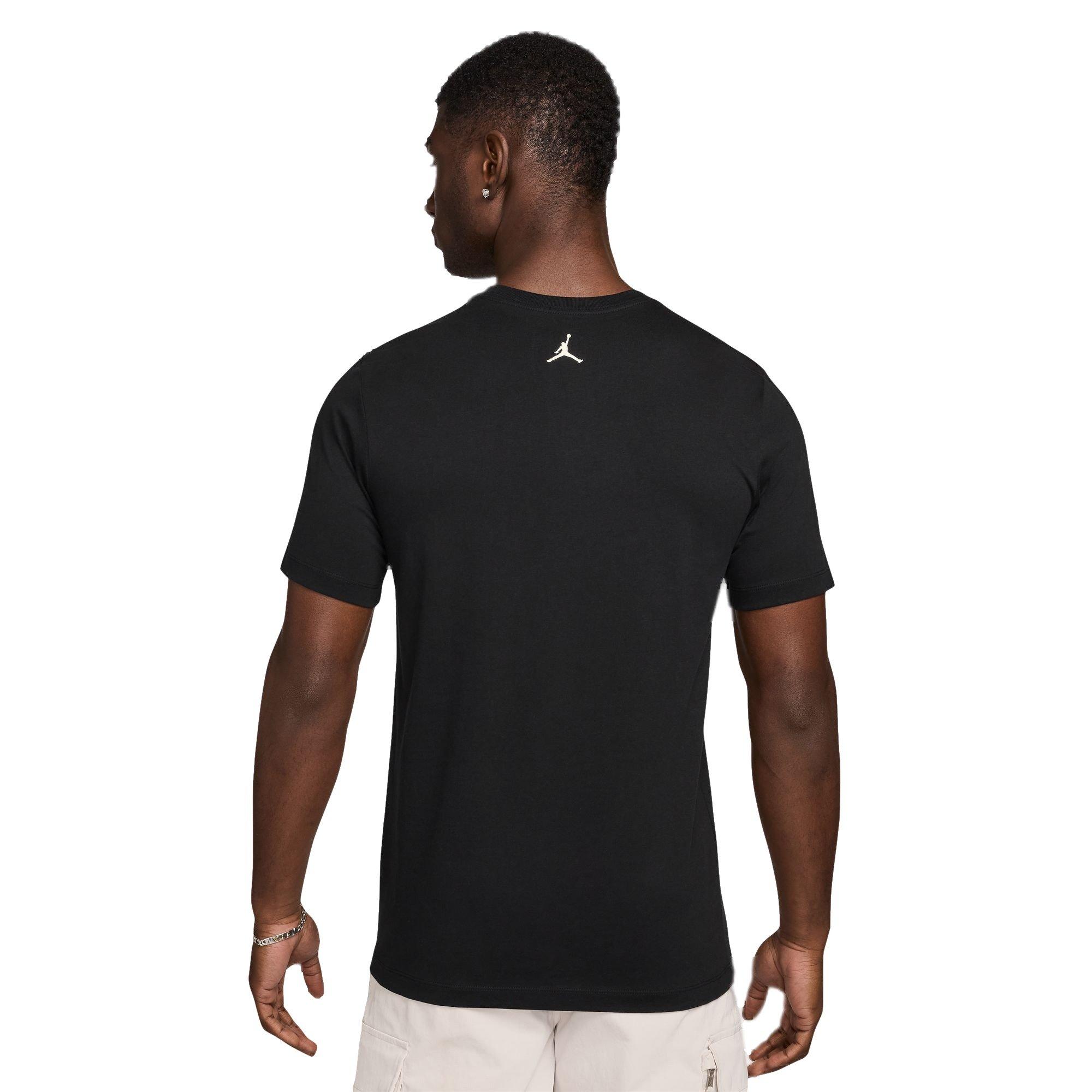 Jordan Men's MVP Tee - Black - BLACK Thumbnail View 2