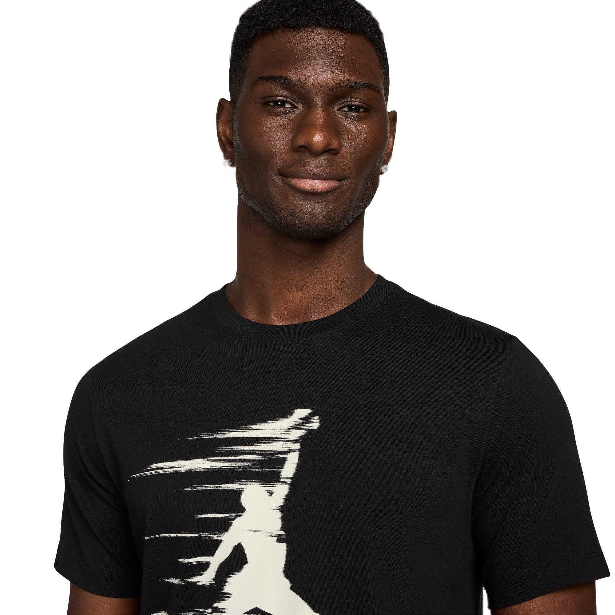 Jordan Men's MVP Tee - Black - BLACK Thumbnail View 3